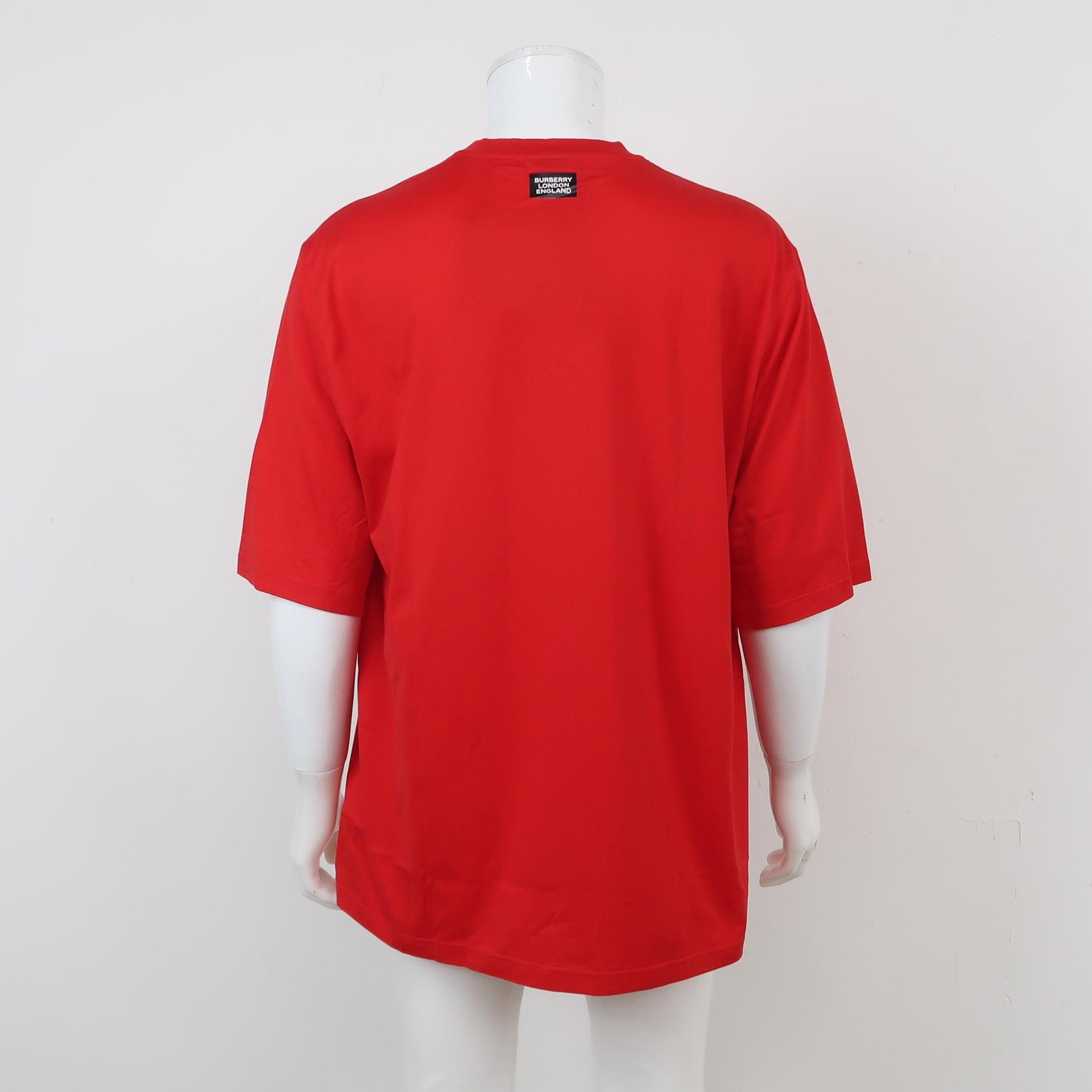 Burberry Burberry Graphic Print Cut-out T-Shirt Size L Size US L / EU 52-54 / 3 - 3 Thumbnail