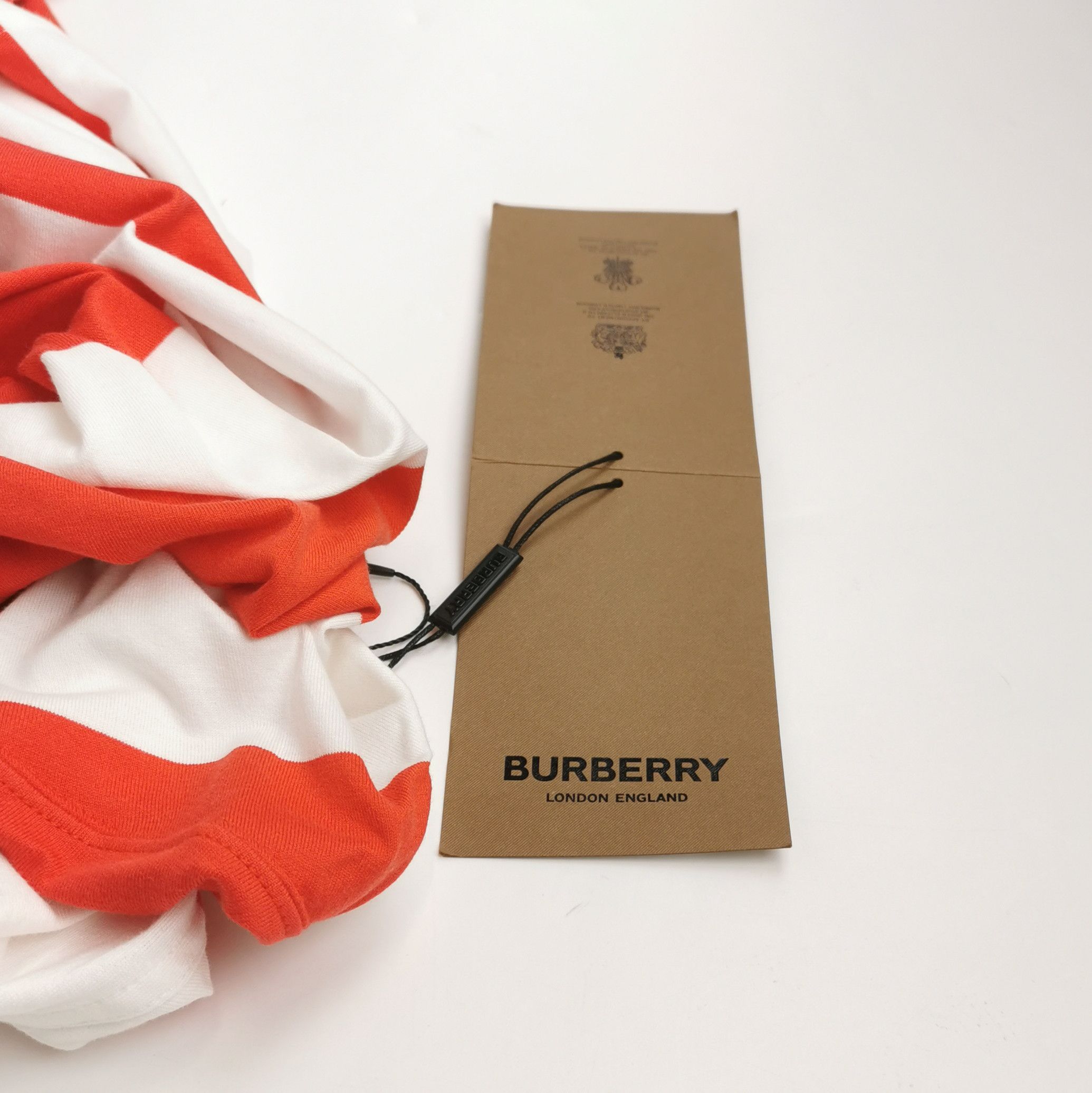 Burberry Burberry Striped Logo Long Sleeve T-Shirt S Size US S / EU 44-46 / 1 - 5 Thumbnail