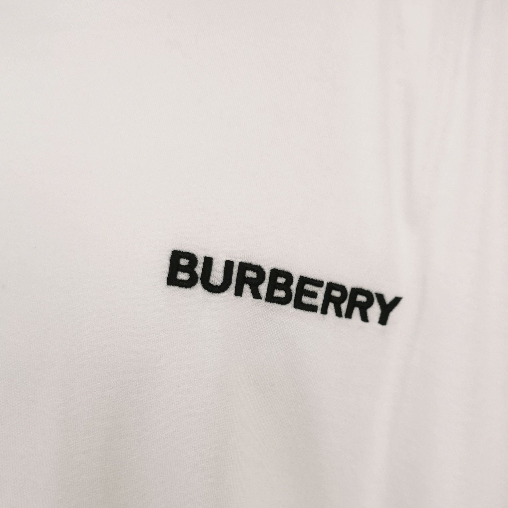 Burberry Burberry Check Neck Logo T-Shirt XL Size US XL / EU 56 / 4 - 4 Thumbnail