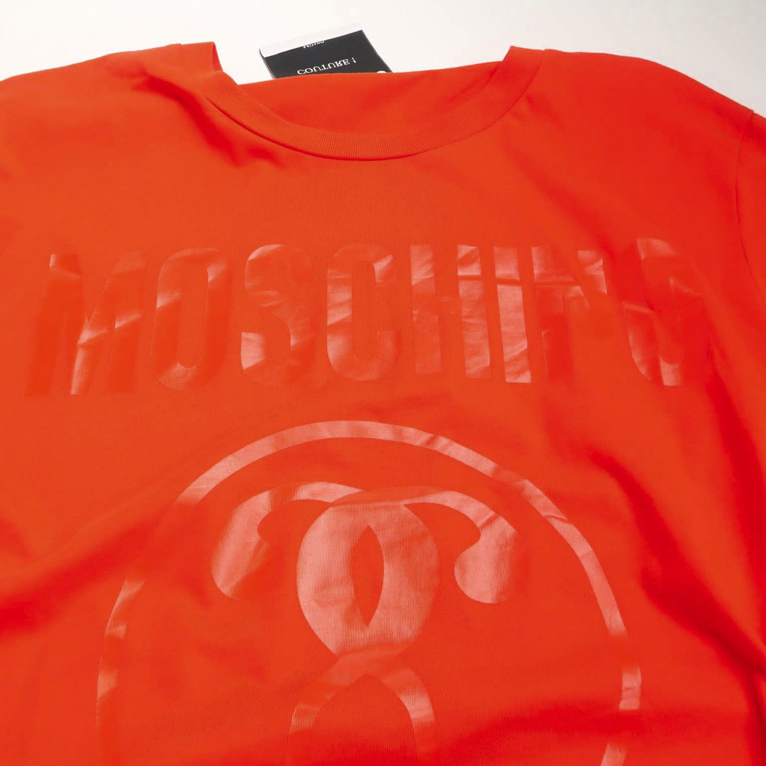 Moschino Moschino Logo Print Cotton T-Shirt USA 36 Size US S / EU 44-46 / 1 - 4 Thumbnail