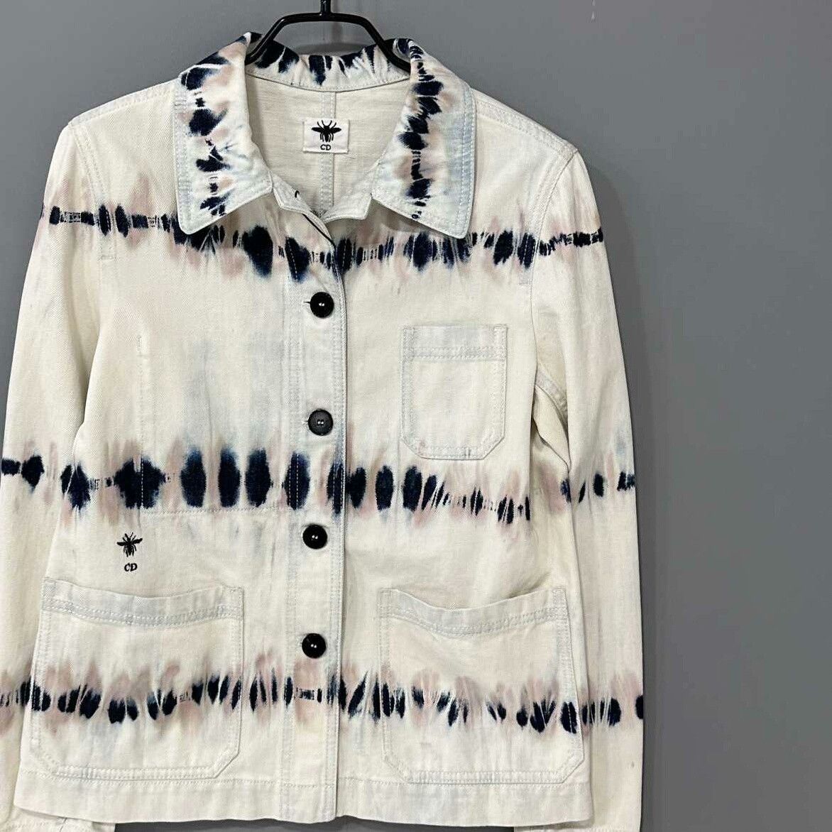 Dior Dior Denim Tie-Dye Multi Button Up it_36 Women Size XS / US 0-2 / IT 36-38 - 2 Thumbnail