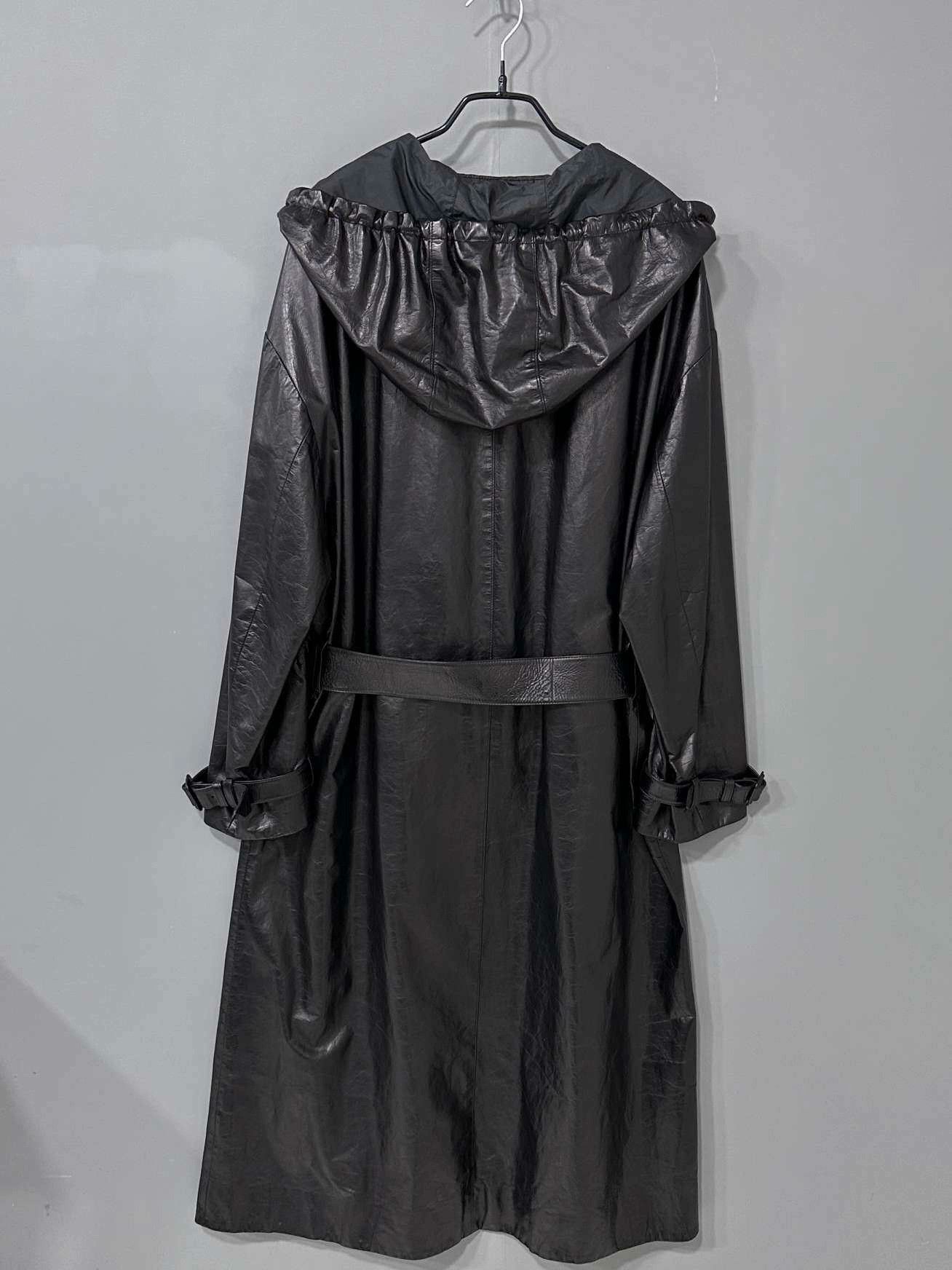 Prada Prada Black Leather Jacket it_38 Women Size XS / US 0-2 / IT 36-38 - 3 Thumbnail