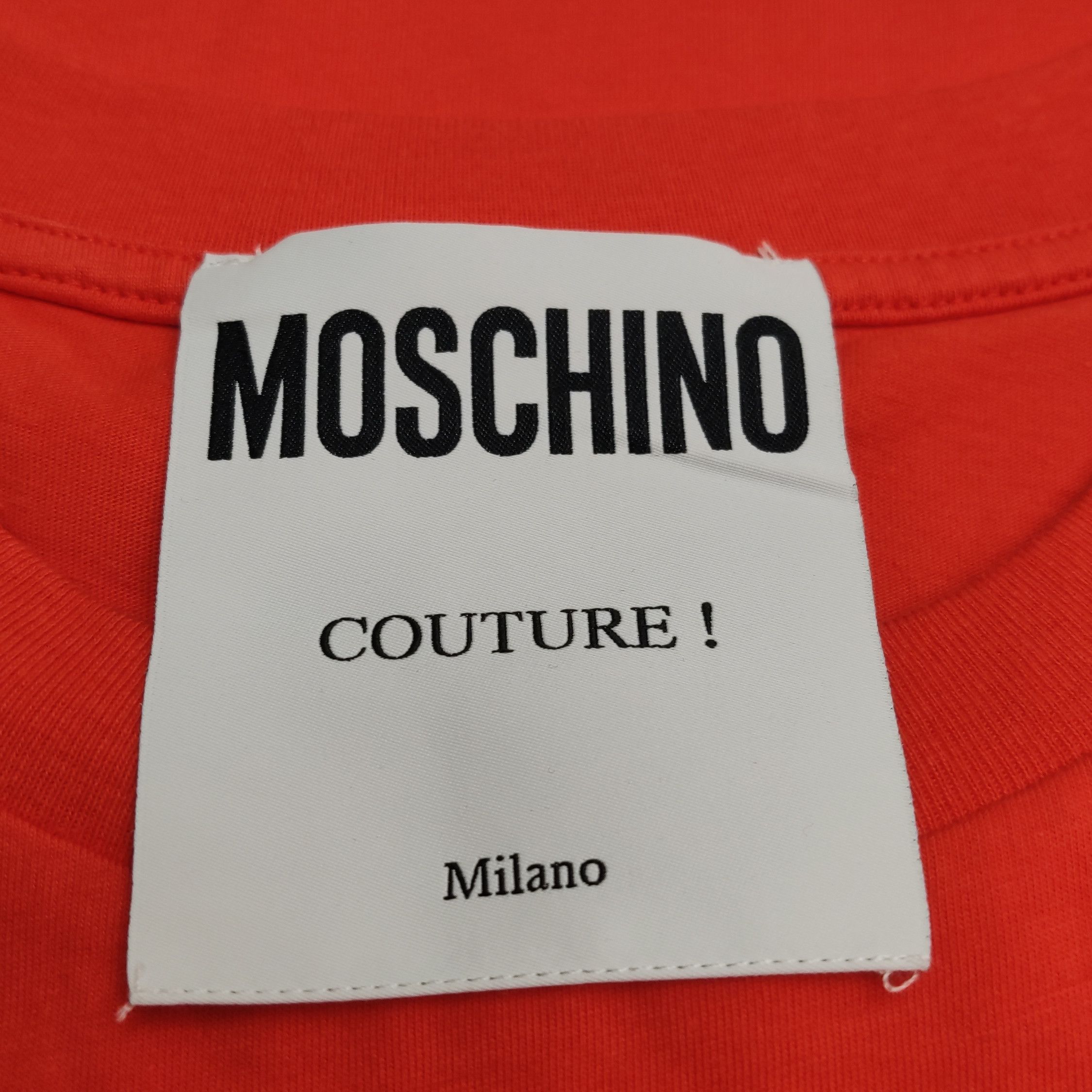 Moschino Moschino Logo Print Cotton T-Shirt Size S Size US S / EU 44-46 / 1 - 6 Thumbnail
