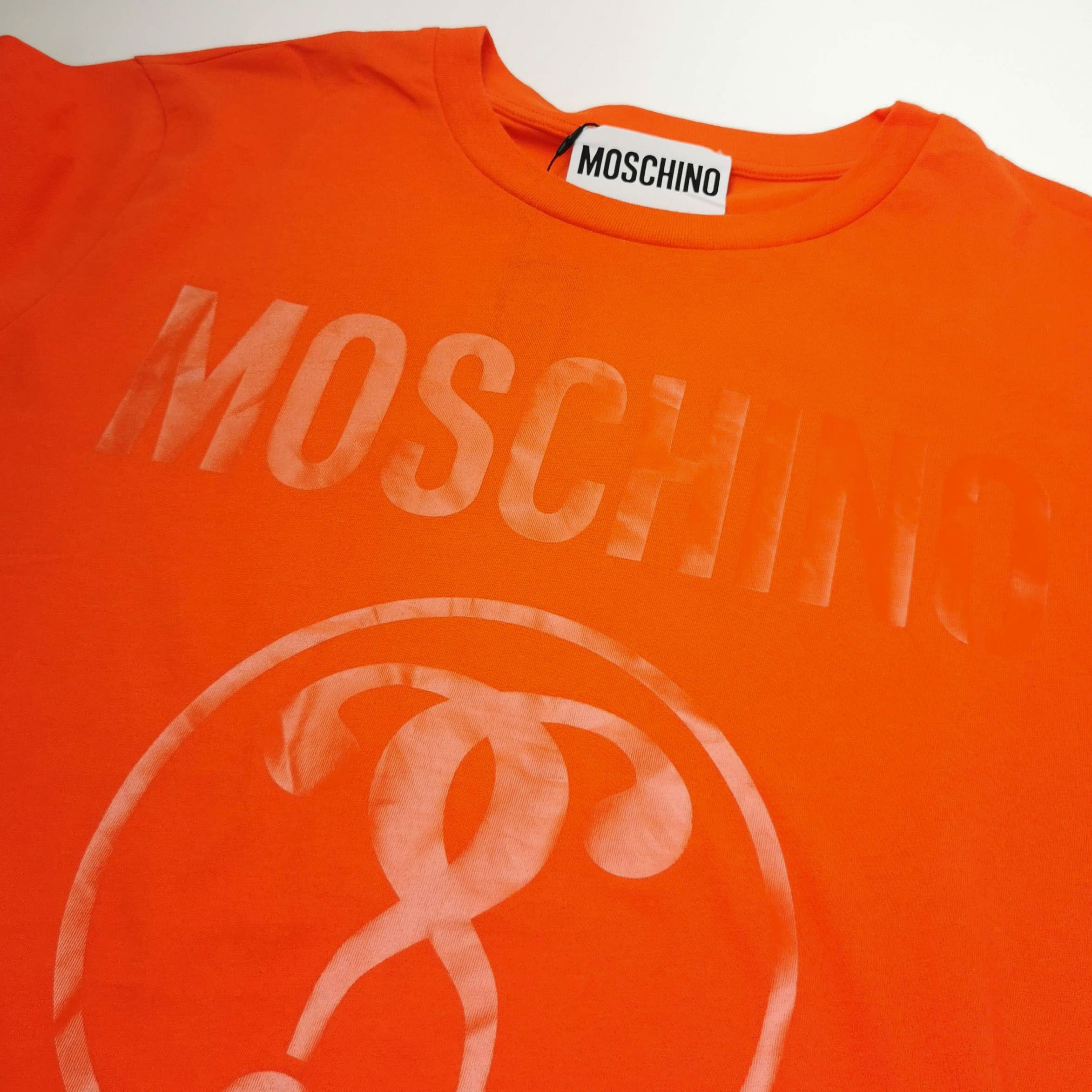 Moschino Moschino Logo Print Cotton T-Shirt Size S Size US S / EU 44-46 / 1 - 4 Thumbnail