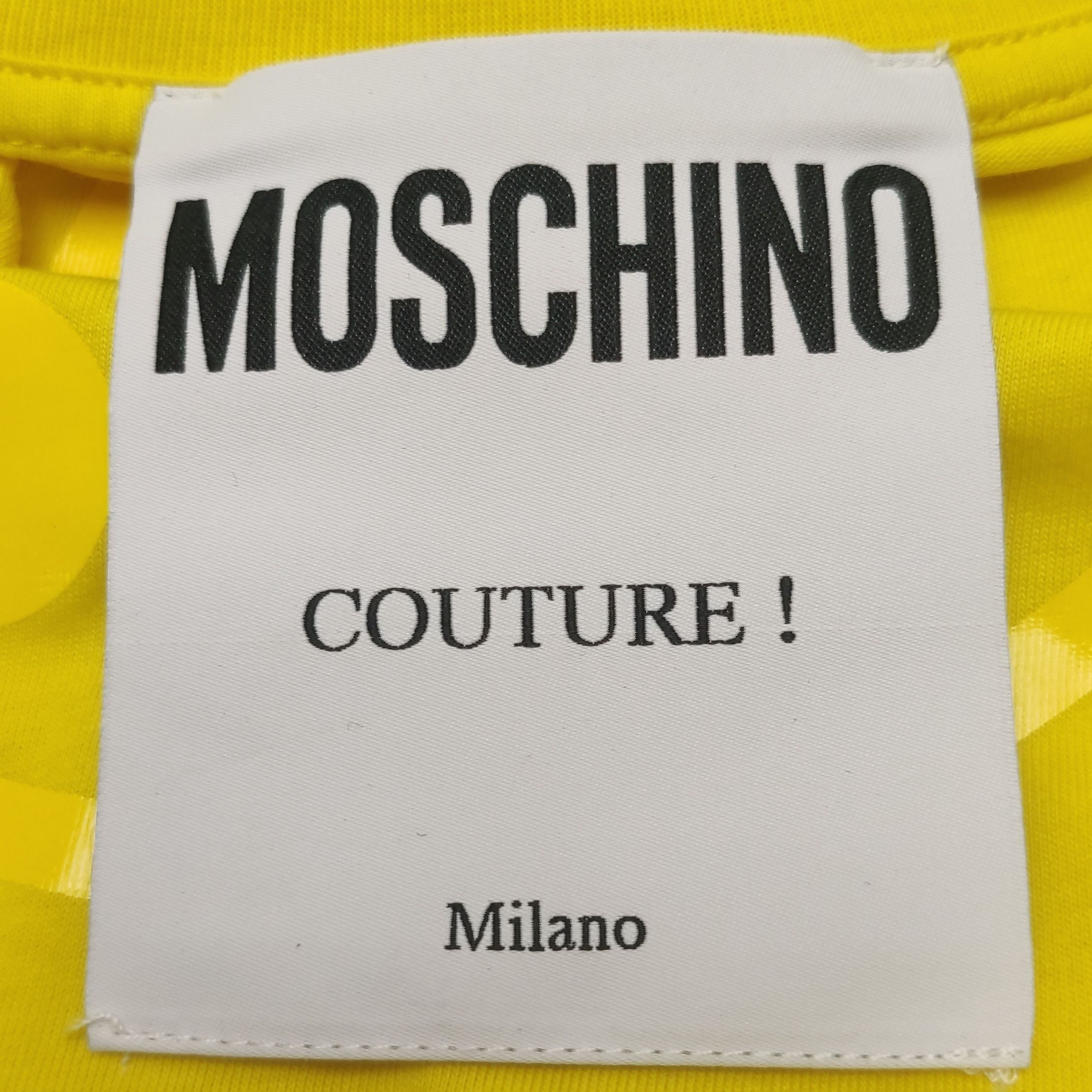 Moschino Moschino Logo Print Cotton T-Shirt Size 48 Size US M / EU 48-50 / 2 - 6 Thumbnail
