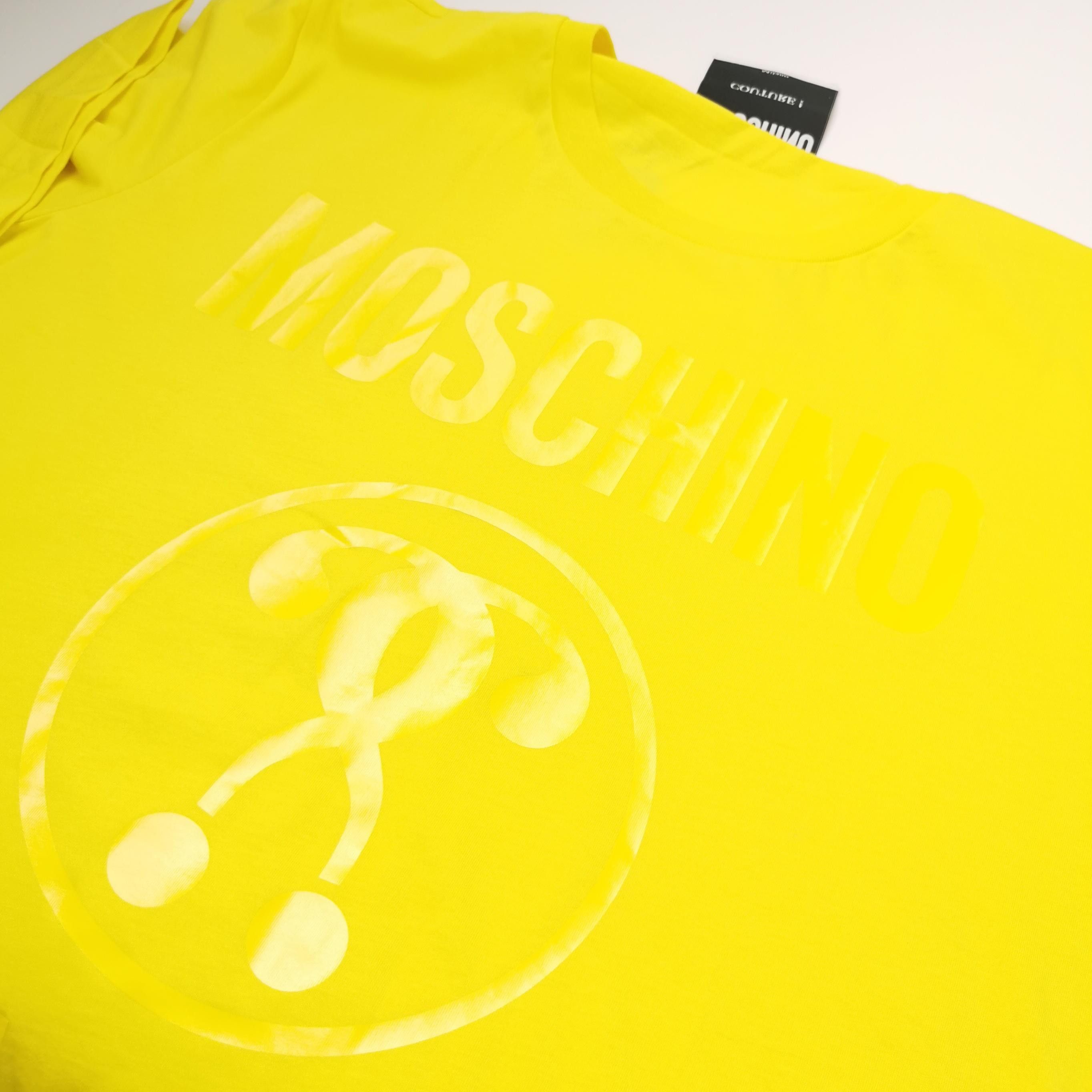 Moschino Moschino Logo Print Cotton T-Shirt Size 48 Size US M / EU 48-50 / 2 - 4 Thumbnail