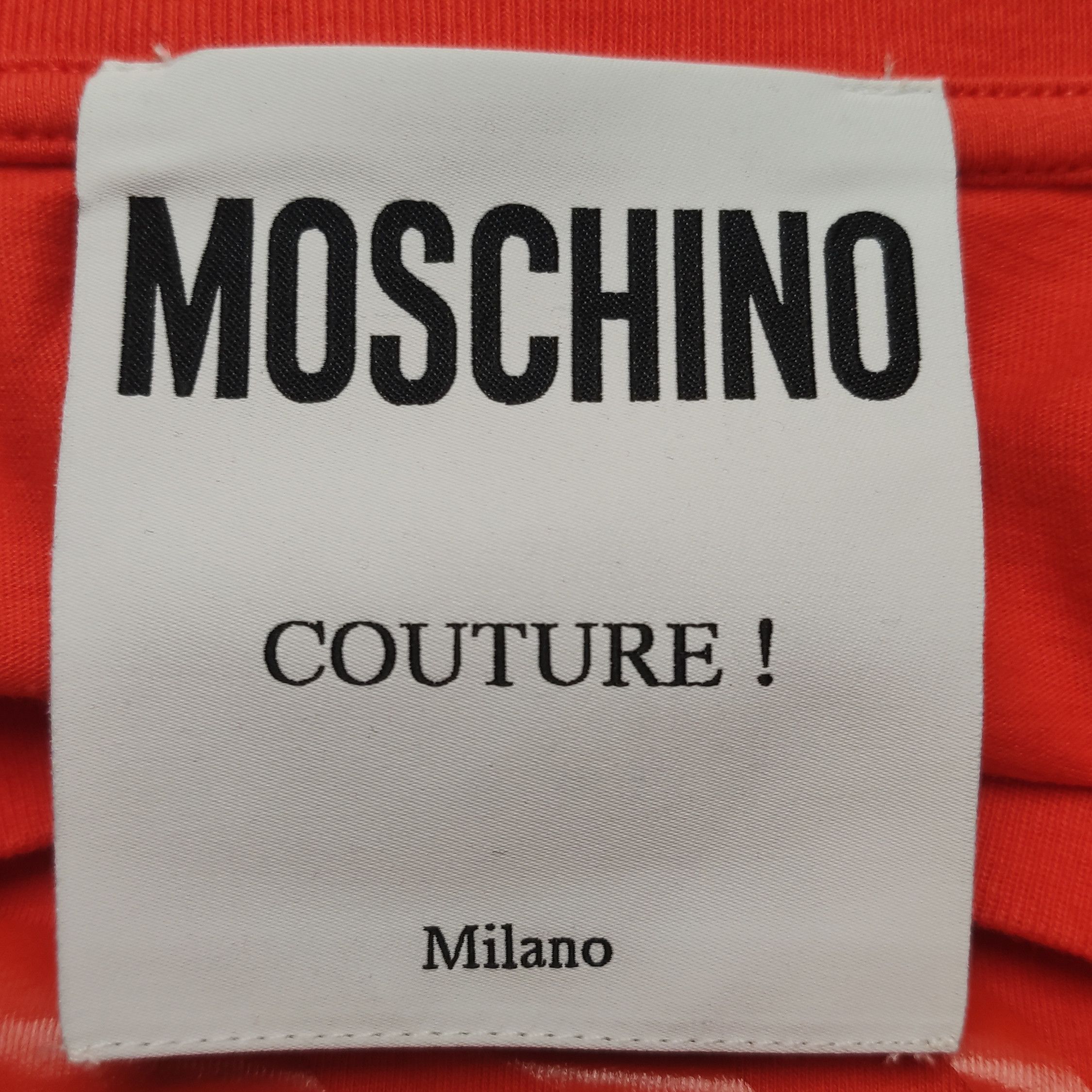 Moschino Moschino Couture Logo Print T-Shirt Size 48 Size US M / EU 48-50 / 2 - 6 Thumbnail