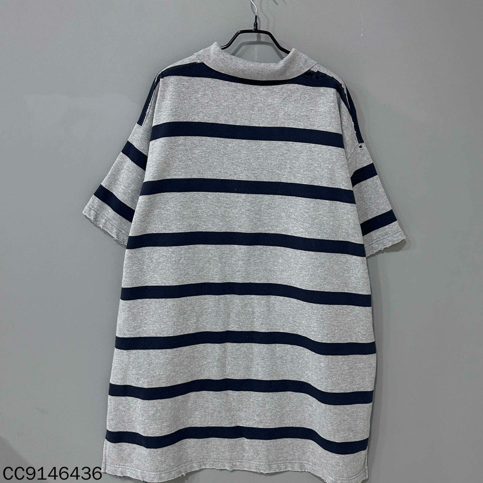 Balenciaga Balenciaga Striped Oversized Polo xl Men Size US XL / EU 56 / 4 - 3 Thumbnail