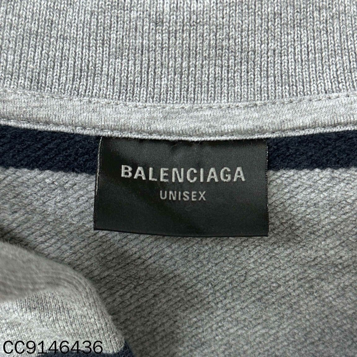 Balenciaga Balenciaga Striped Oversized Polo xl Men Size US XL / EU 56 / 4 - 6 Thumbnail