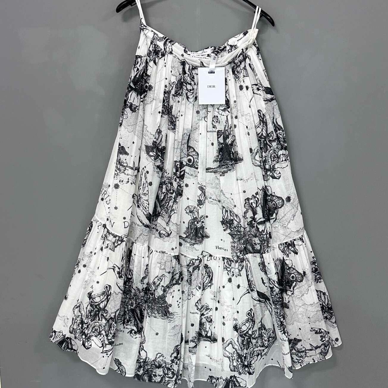 Dior Dior Printed Skirt 38 Women Size 38" / US 16 / IT 52 - 3 Thumbnail