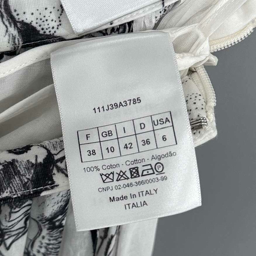 Dior Dior Printed Skirt 38 Women Size 38" / US 16 / IT 52 - 4 Thumbnail