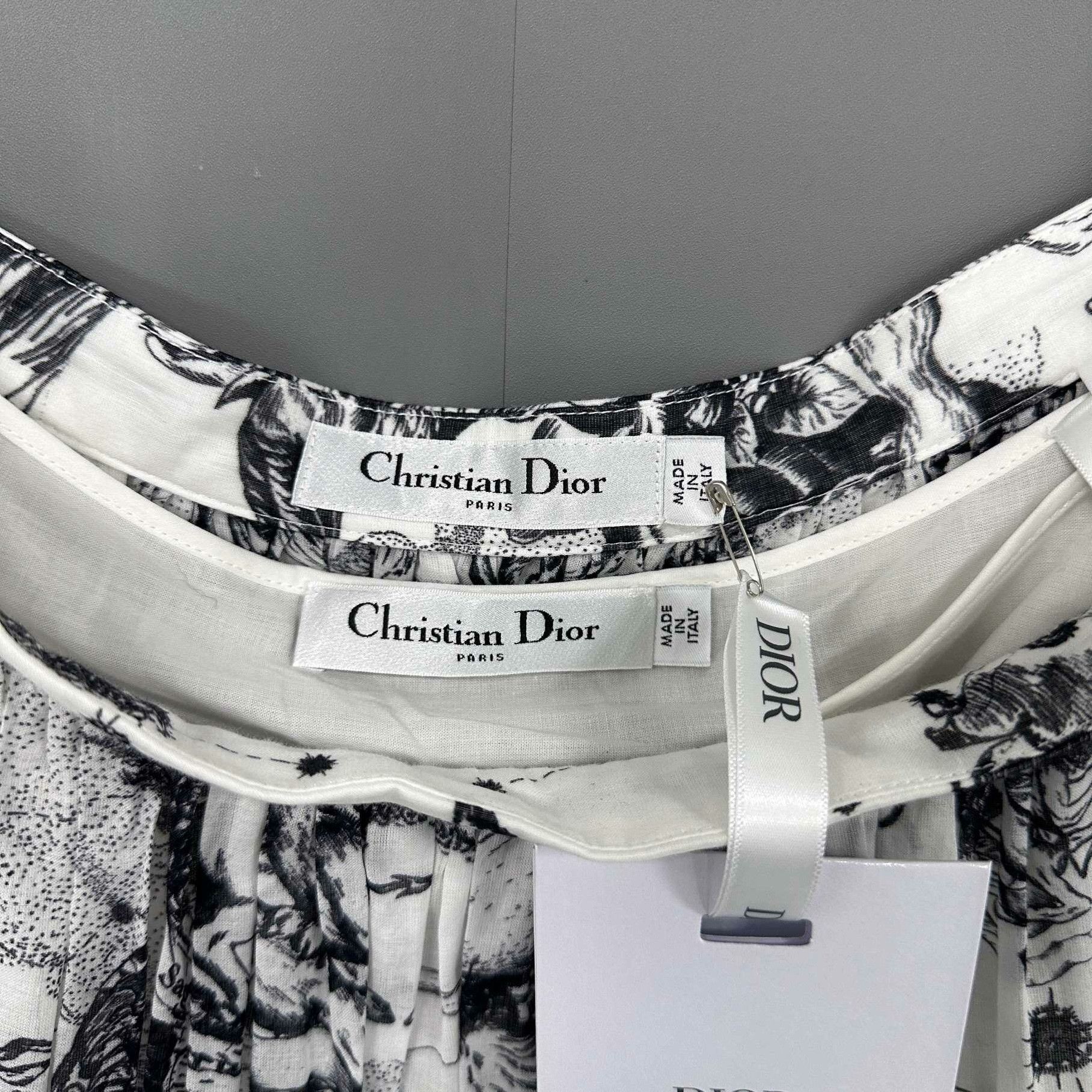 Dior Dior Printed Skirt 38 Women Size 38" / US 16 / IT 52 - 5 Thumbnail