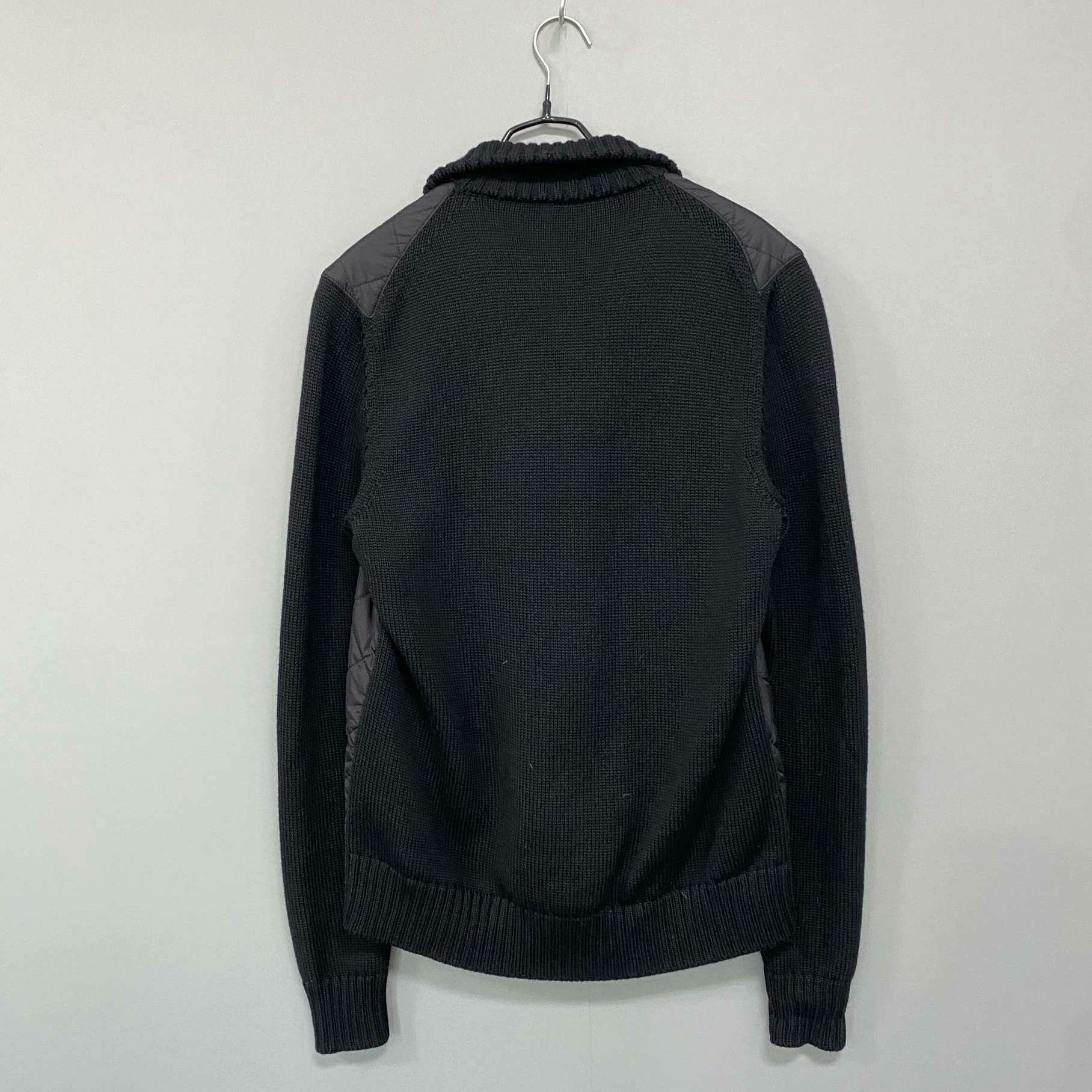 Prada Prada Knit Cotton Black Heavy Coat xl Men Size US XL / EU 56 / 4 - 3 Thumbnail
