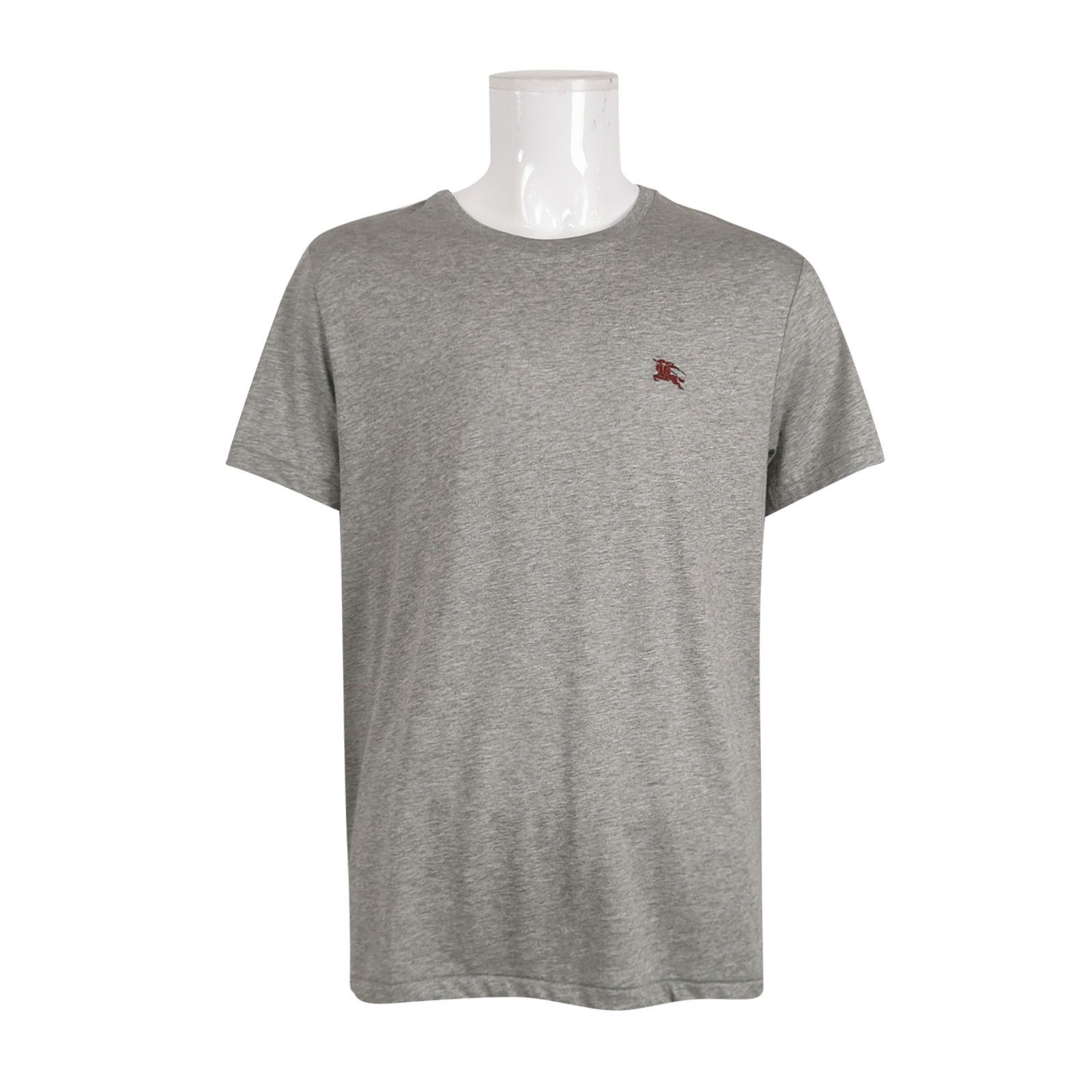 Burberry Burberry Embroidered Knight T-Shirt Gray XL Size US XL / EU 56 / 4 - 2 Thumbnail