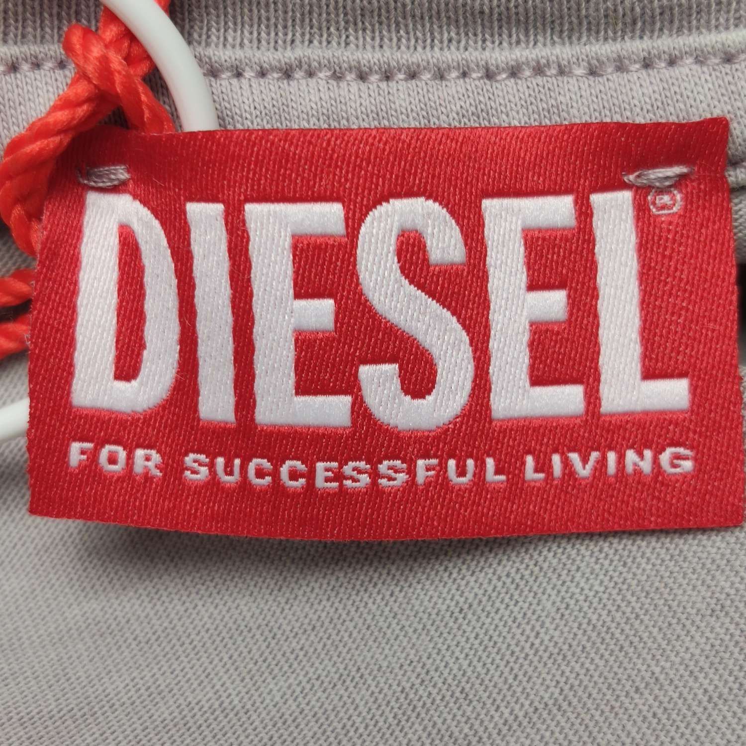 Diesel Diesel Oval D Flock Print T-Shirt Size M Size US M / EU 48-50 / 2 - 6 Thumbnail