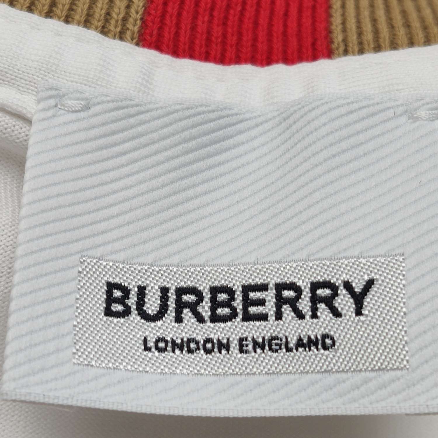 Burberry Burberry Logo Embroidery Cotton T-Shirt XL Size US XL / EU 56 / 4 - 6 Thumbnail