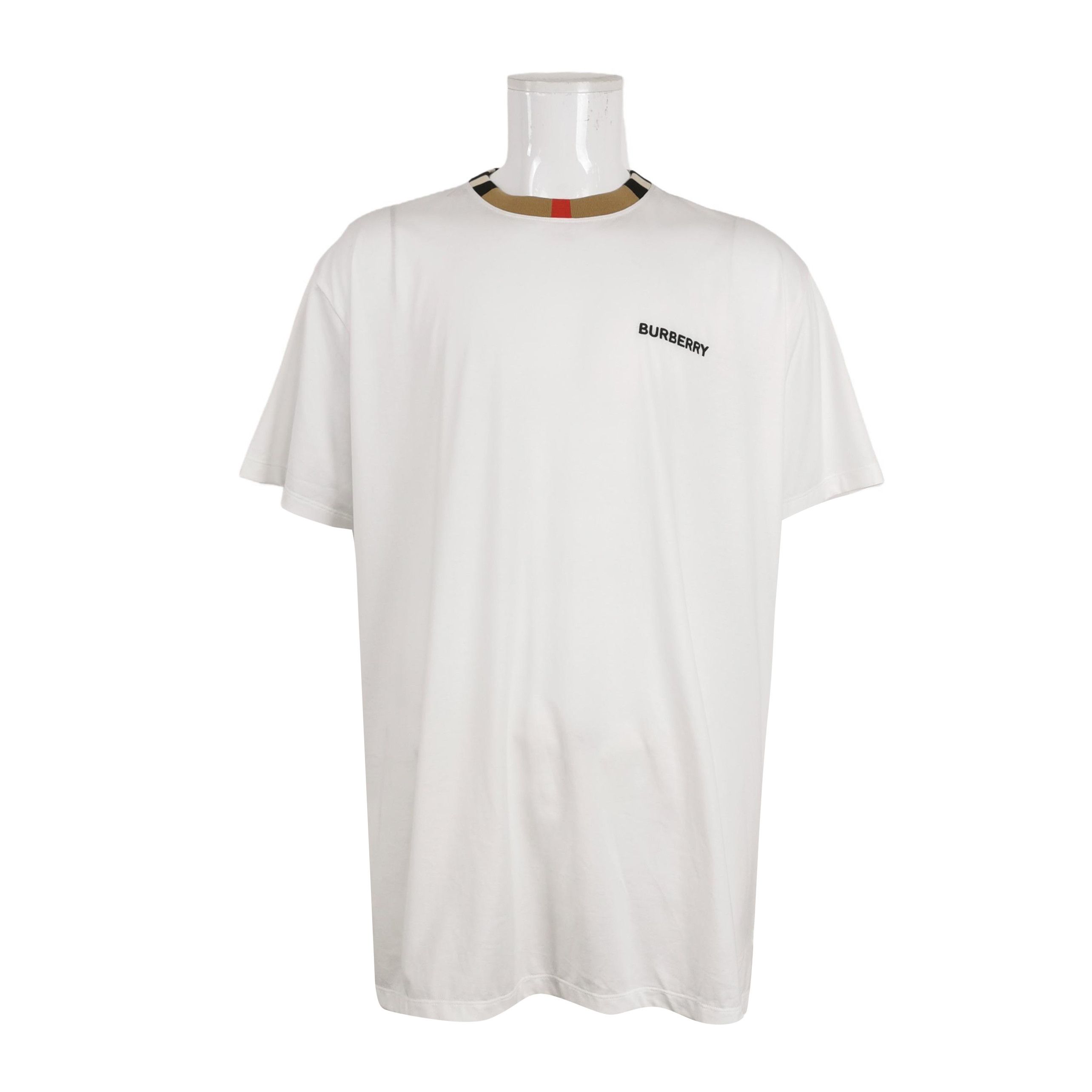 Burberry Burberry Logo Embroidery Cotton T-Shirt XL Size US XL / EU 56 / 4 - 2 Thumbnail