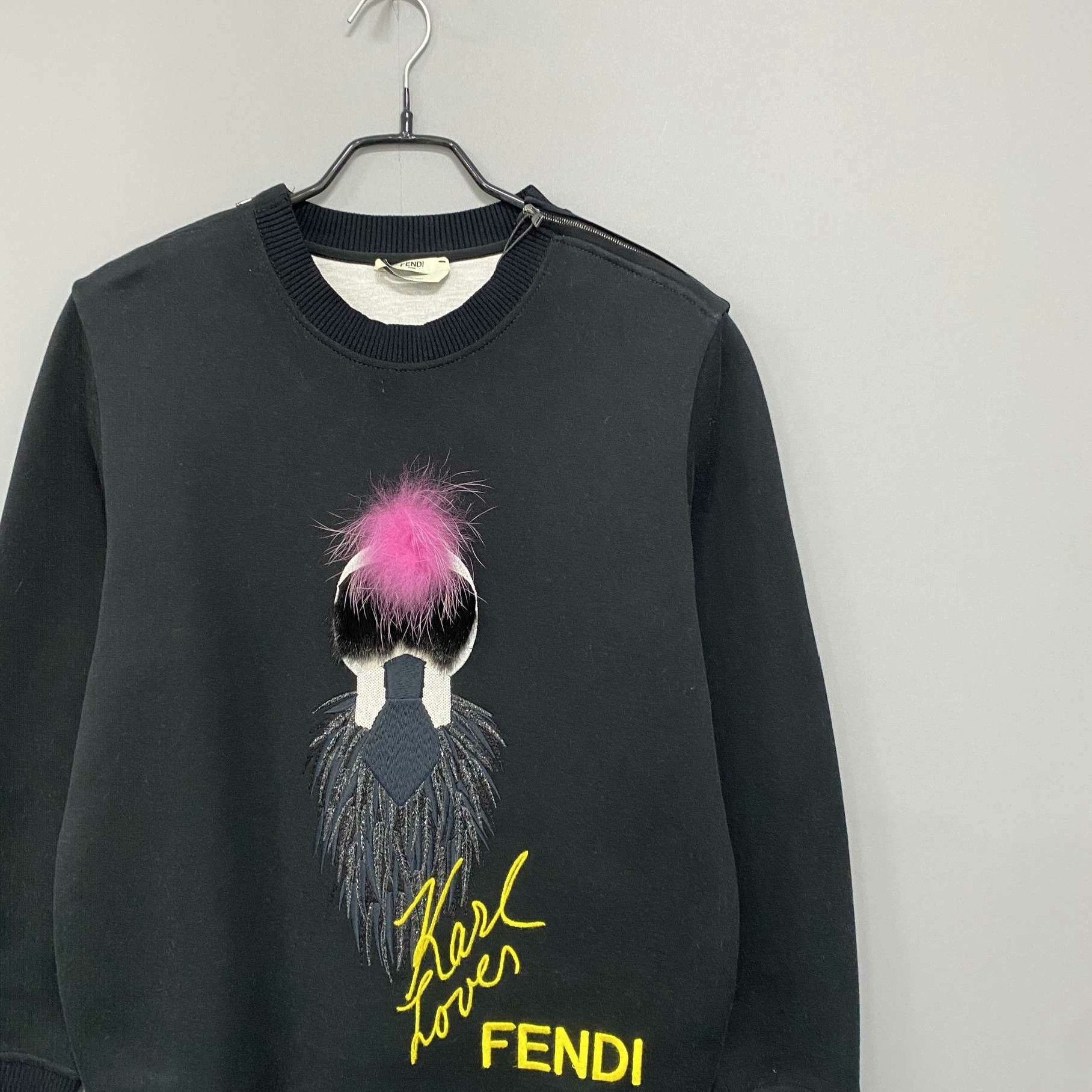 Fendi Fendi Rare Hoodie it_38 Women Size XS / US 0-2 / IT 36-38 - 2 Thumbnail