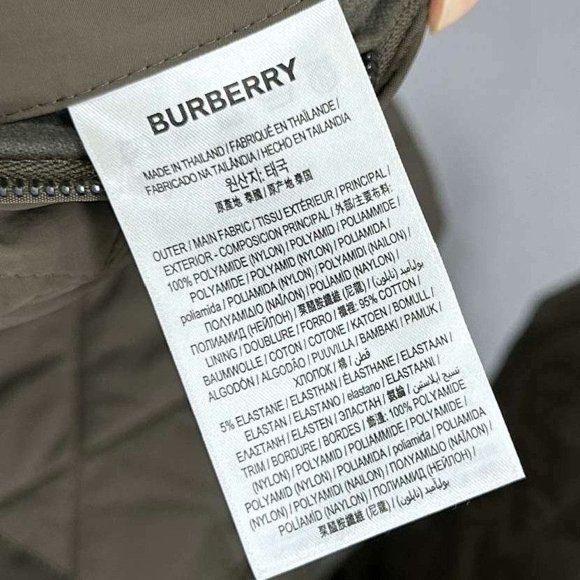 Burberry Burberry Plaid Cotton Green Heavy Coat l Men Size US L / EU 52-54 / 3 - 7 Thumbnail
