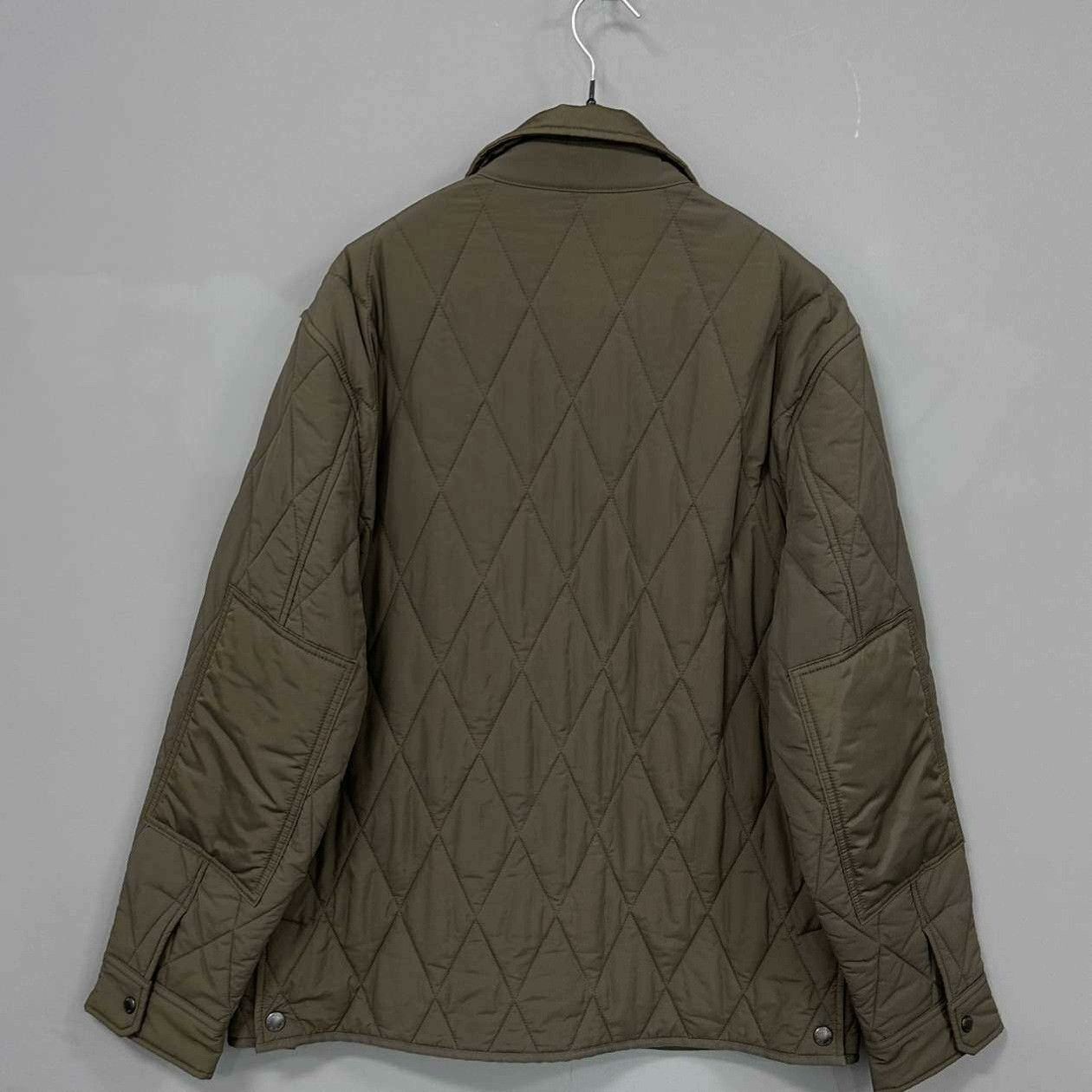 Burberry Burberry Plaid Cotton Green Heavy Coat l Men Size US L / EU 52-54 / 3 - 3 Thumbnail