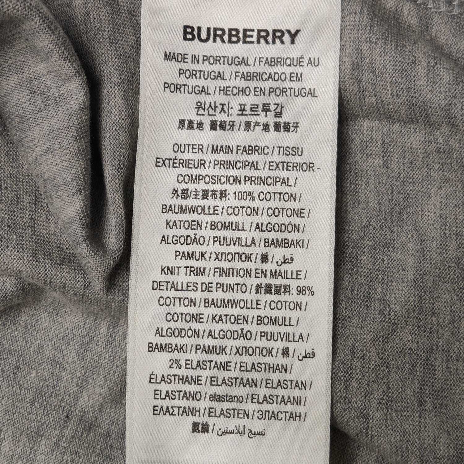 Burberry Burberry Graphic Logo Print T-Shirt Size L Size US L / EU 52-54 / 3 - 9 Thumbnail