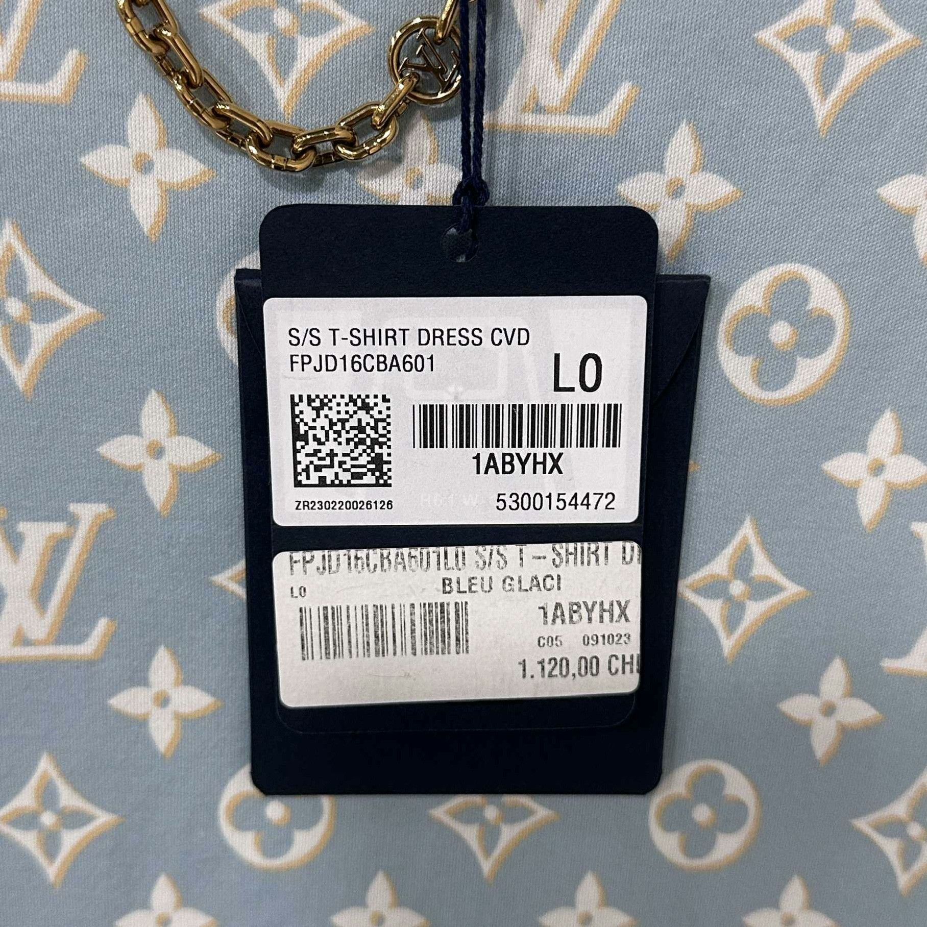 Louis Vuitton Louis Vuitton Blue Dress L Women Size L / US 10 / IT 46 - 6 Thumbnail
