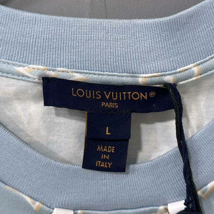 Louis Vuitton Louis Vuitton Blue Dress L Women Size L / US 10 / IT 46 - 8 Thumbnail