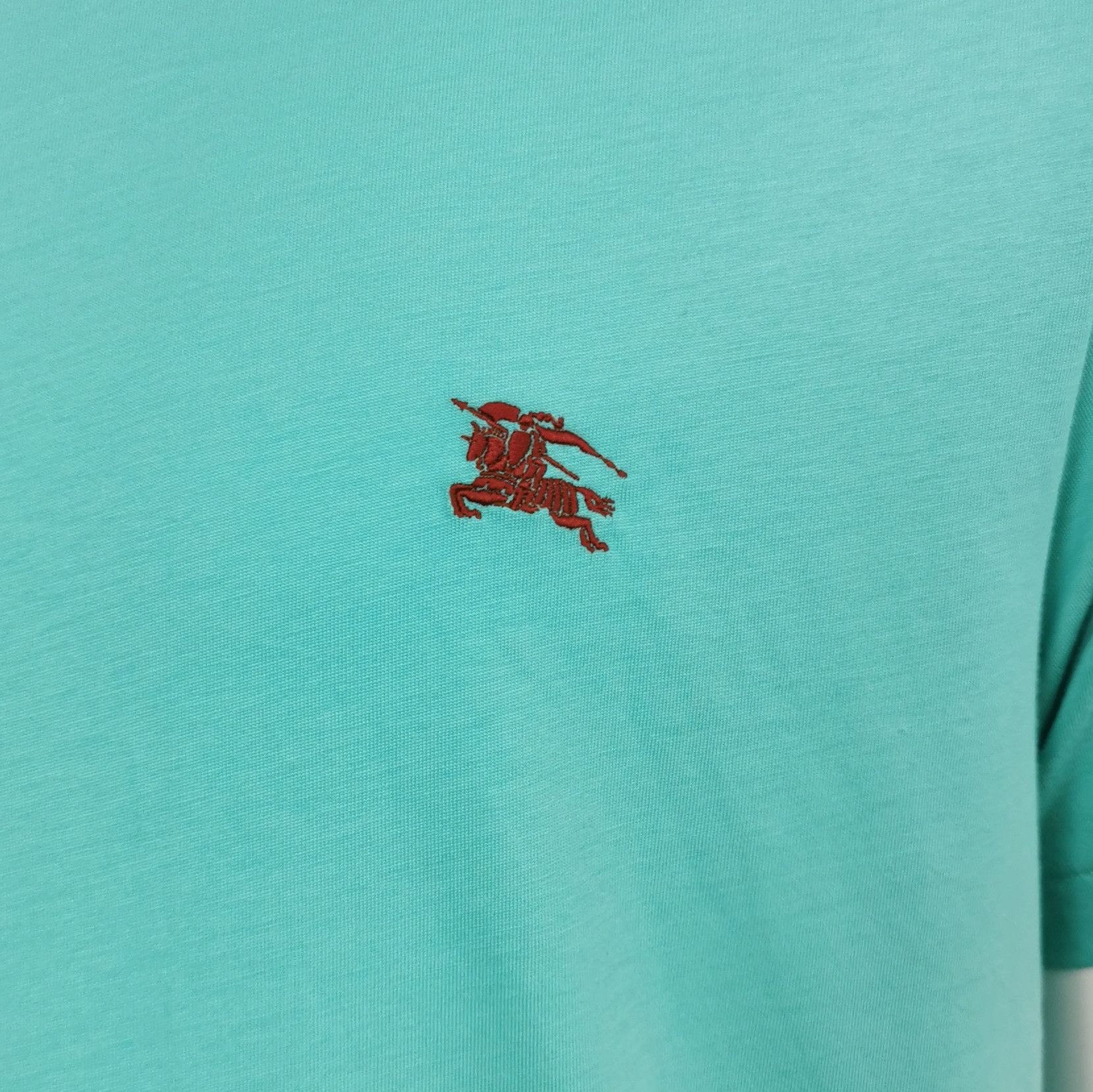 Burberry Burberry Embroidered Logo T-Shirt L Size US L / EU 52-54 / 3 - 4 Thumbnail