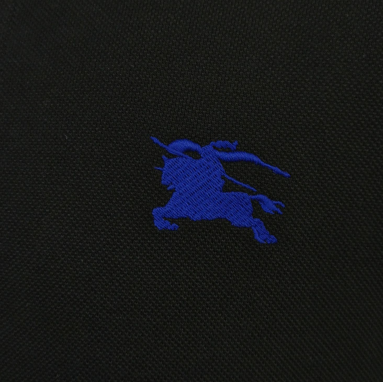Burberry Burberry Knight Logo Embroidered Cotton Polo Shirt XS Size US XS / EU 42 / 0 - 4 Thumbnail
