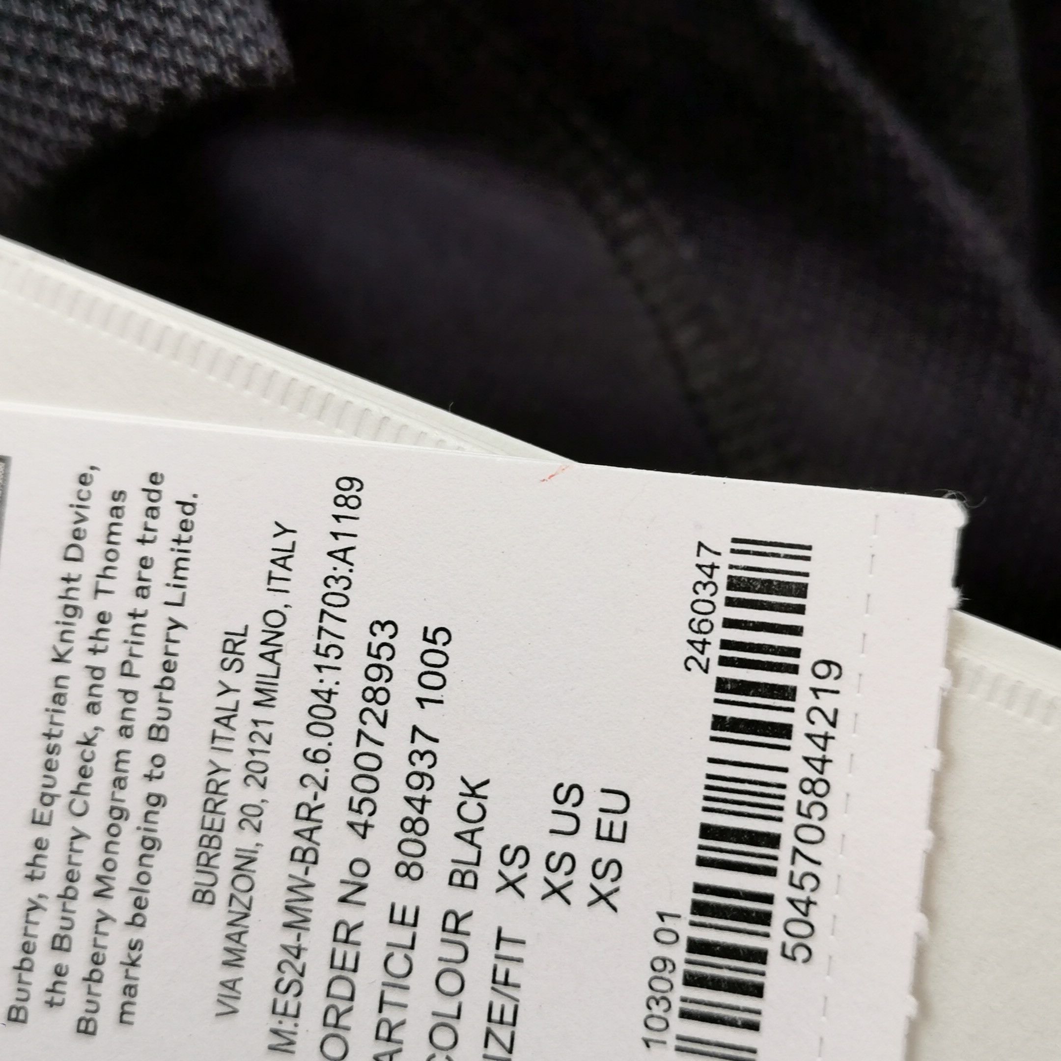 Burberry Burberry Knight Logo Embroidered Cotton Polo Shirt XS Size US XS / EU 42 / 0 - 11 Thumbnail