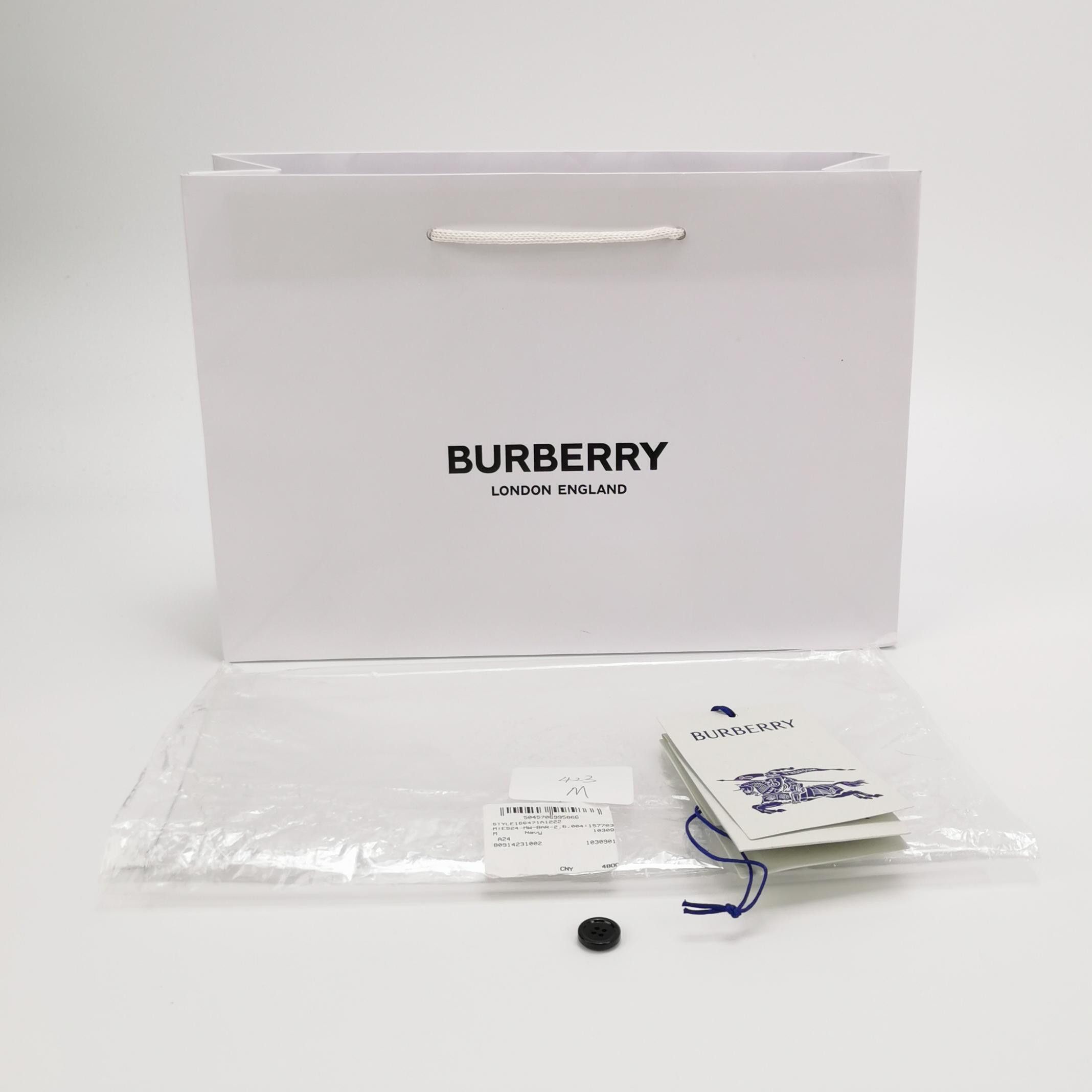 Burberry Burberry Knight Logo Embroidered Polo Shirt Size M Size US M / EU 48-50 / 2 - 5 Thumbnail
