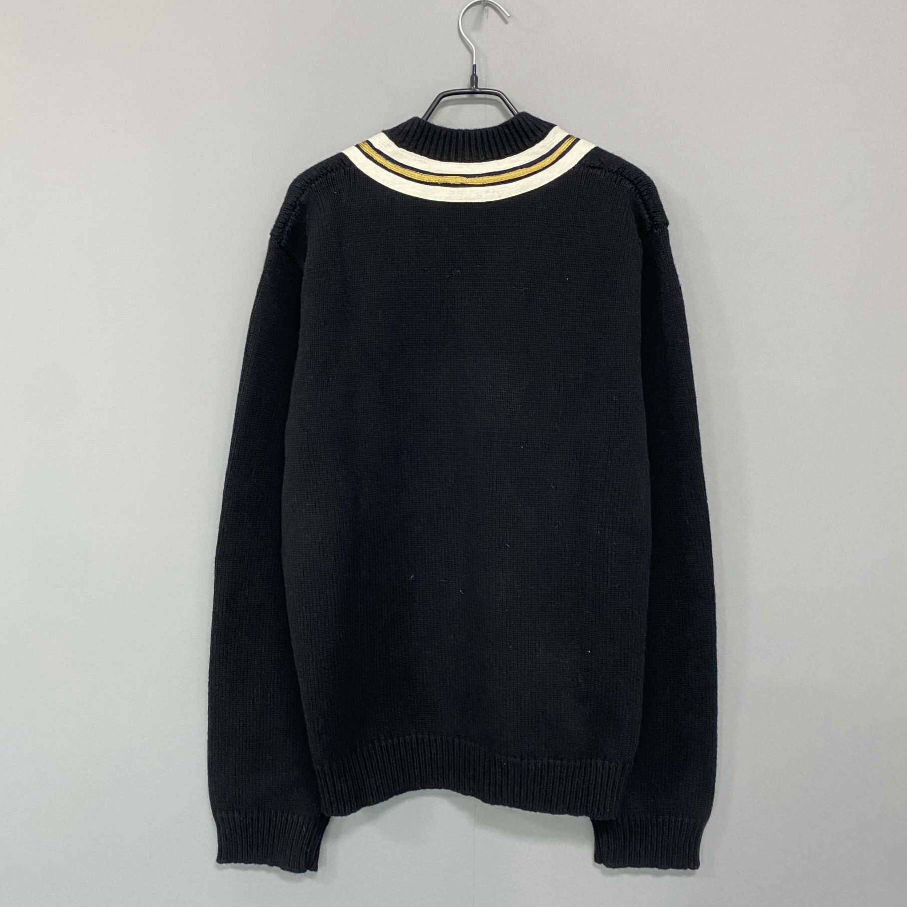 Gucci Gucci Wool Embroidered Black Sweater M Women Size M / US 6-8 / IT 42-44 - 3 Thumbnail