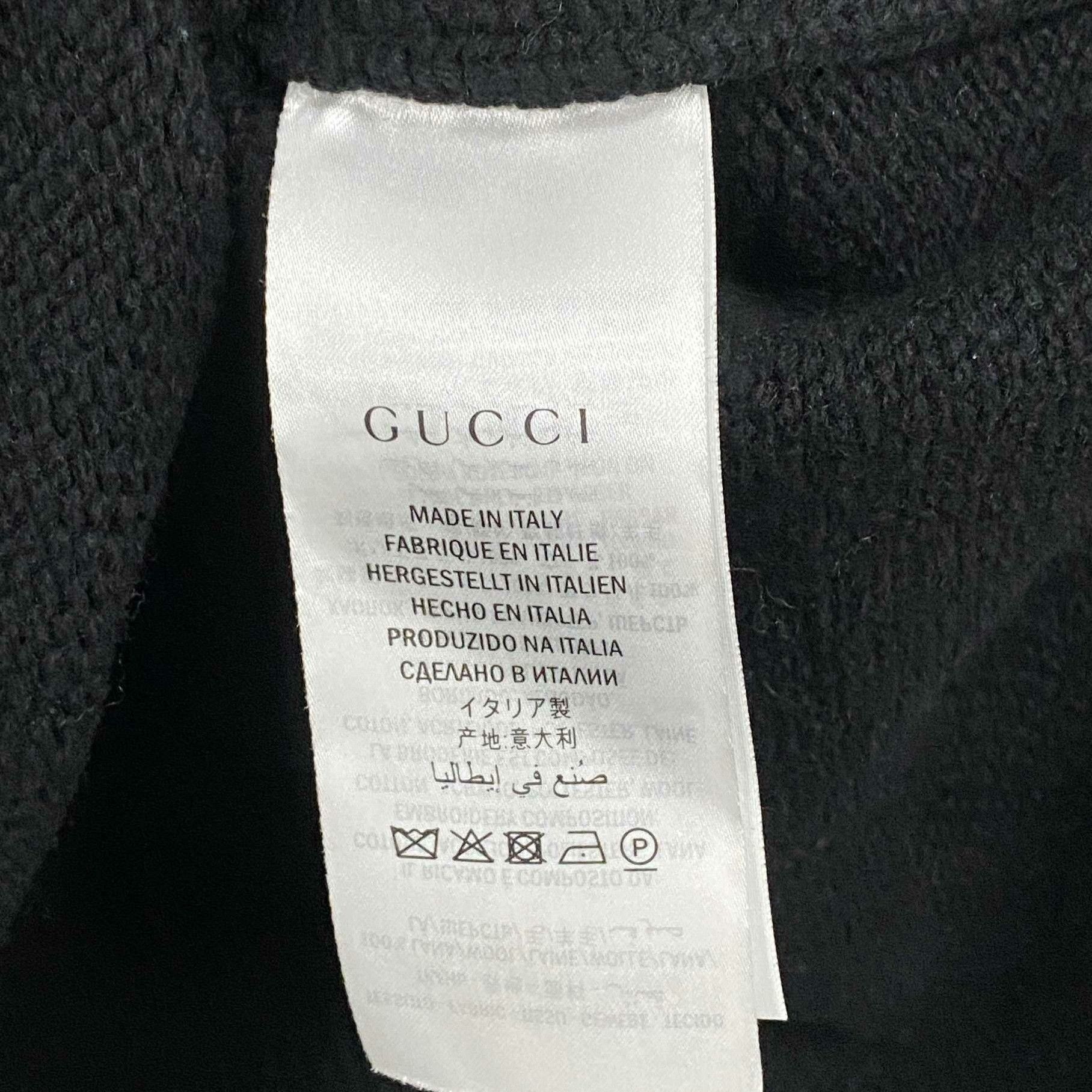 Gucci Gucci Wool Embroidered Black Sweater M Women Size M / US 6-8 / IT 42-44 - 4 Thumbnail