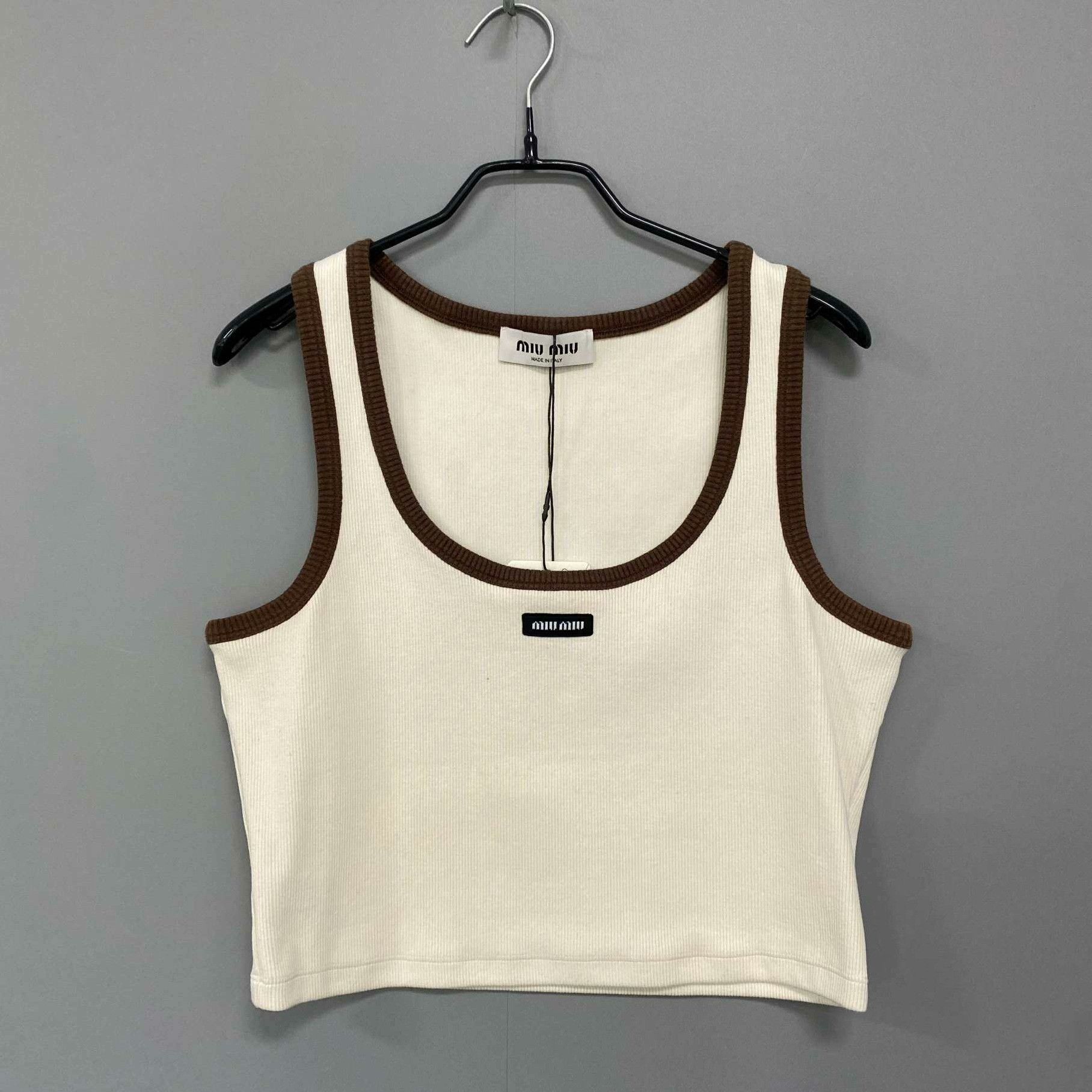 Miu Miu Miu Miu Retro Multi Tank Top L Women Size L / US 10 / IT 46 - 2 Thumbnail