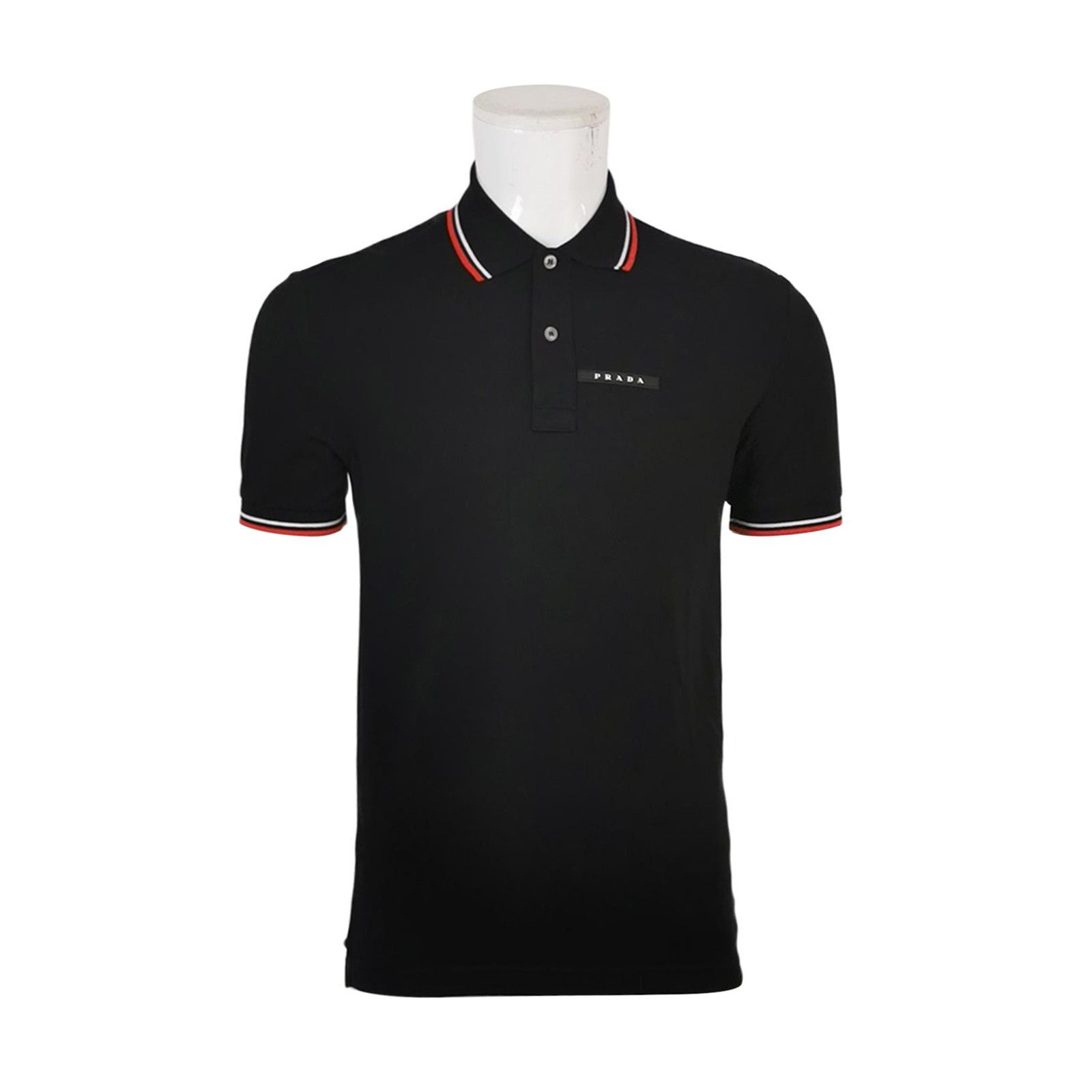 Prada Prada Logo Patch Pique Polo Shirt S Size US S / EU 44-46 / 1 - 2 Thumbnail