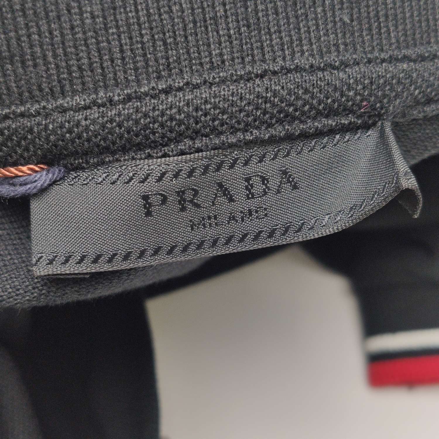 Prada Prada Logo Patch Pique Polo Shirt S Size US S / EU 44-46 / 1 - 6 Thumbnail