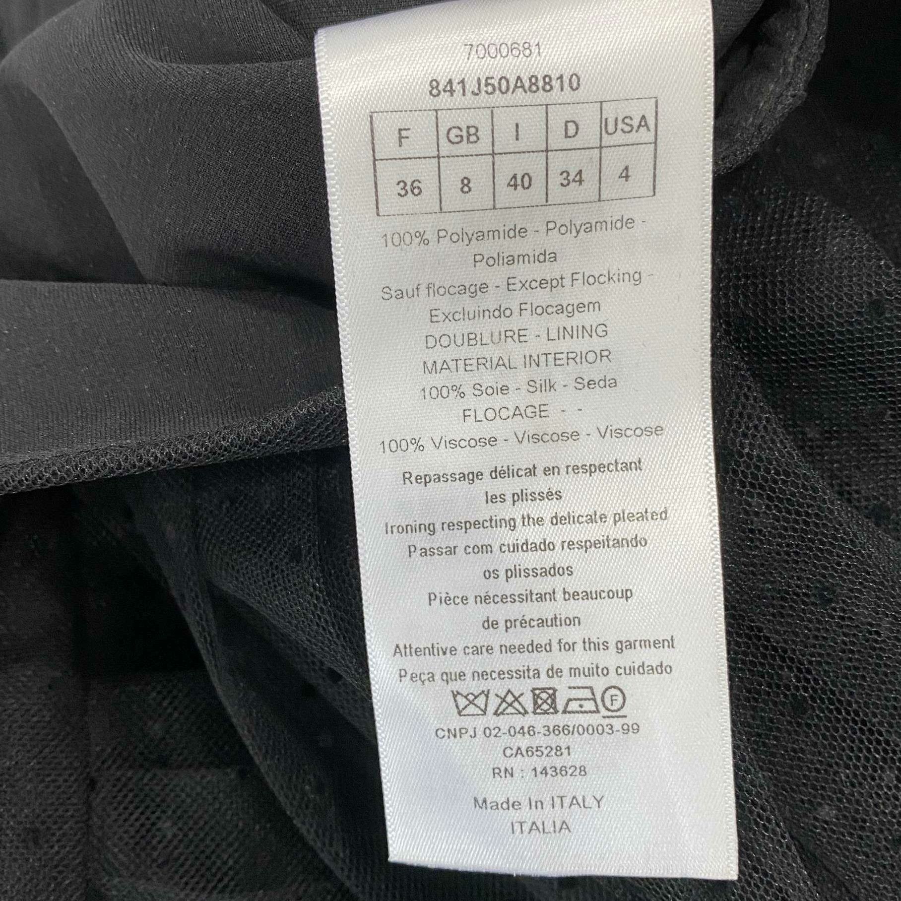 Dior Dior Black Skirt 28 Women Size 28" / US 6 / IT 42 - 4 Thumbnail