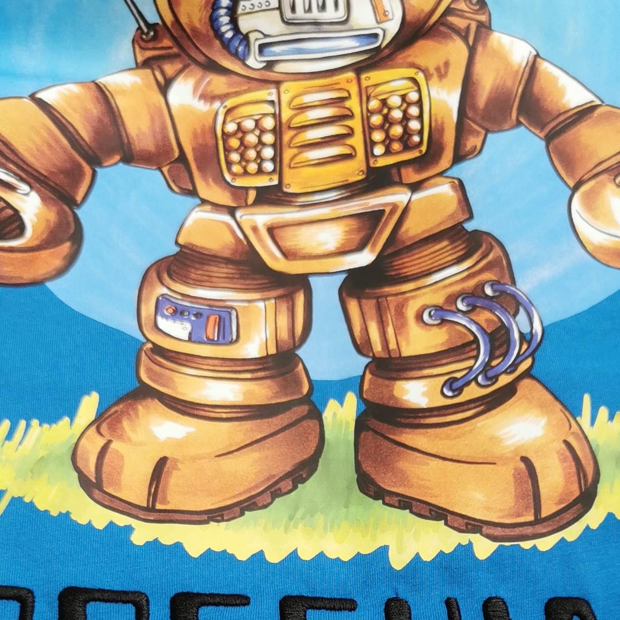 Moschino Moschino Robot Bear Graphic T-Shirt EU 52 Size US L / EU 52-54 / 3 - 4 Thumbnail