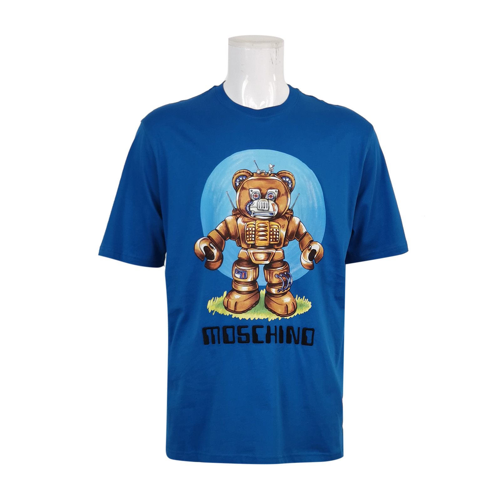 Moschino Moschino Robot Bear Graphic T-Shirt EU 52 Size US L / EU 52-54 / 3 - 2 Thumbnail
