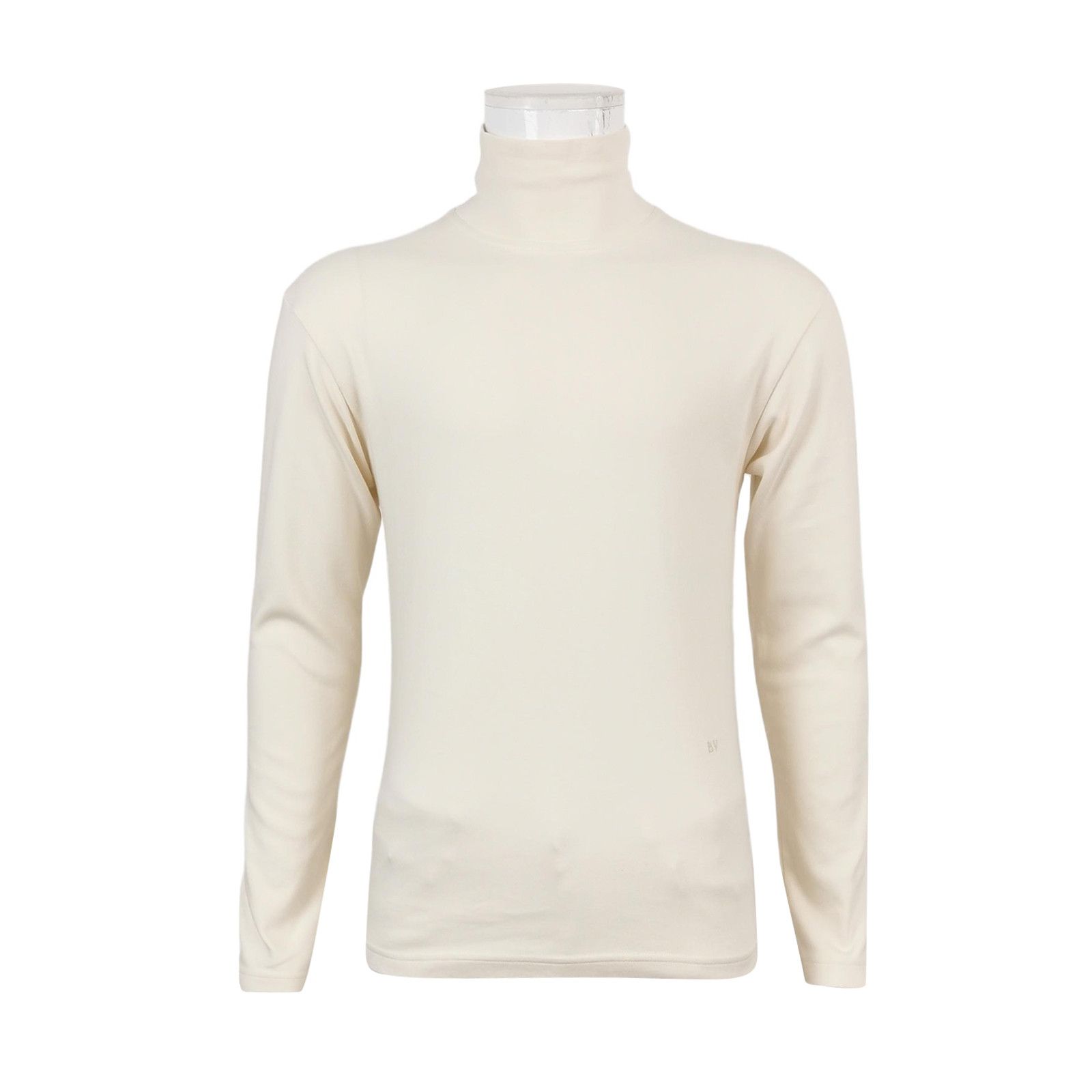 Bottega Veneta Bottega Veneta Beige High Neck T-Shirt Size S Size US S / EU 44-46 / 1 - 2 Thumbnail
