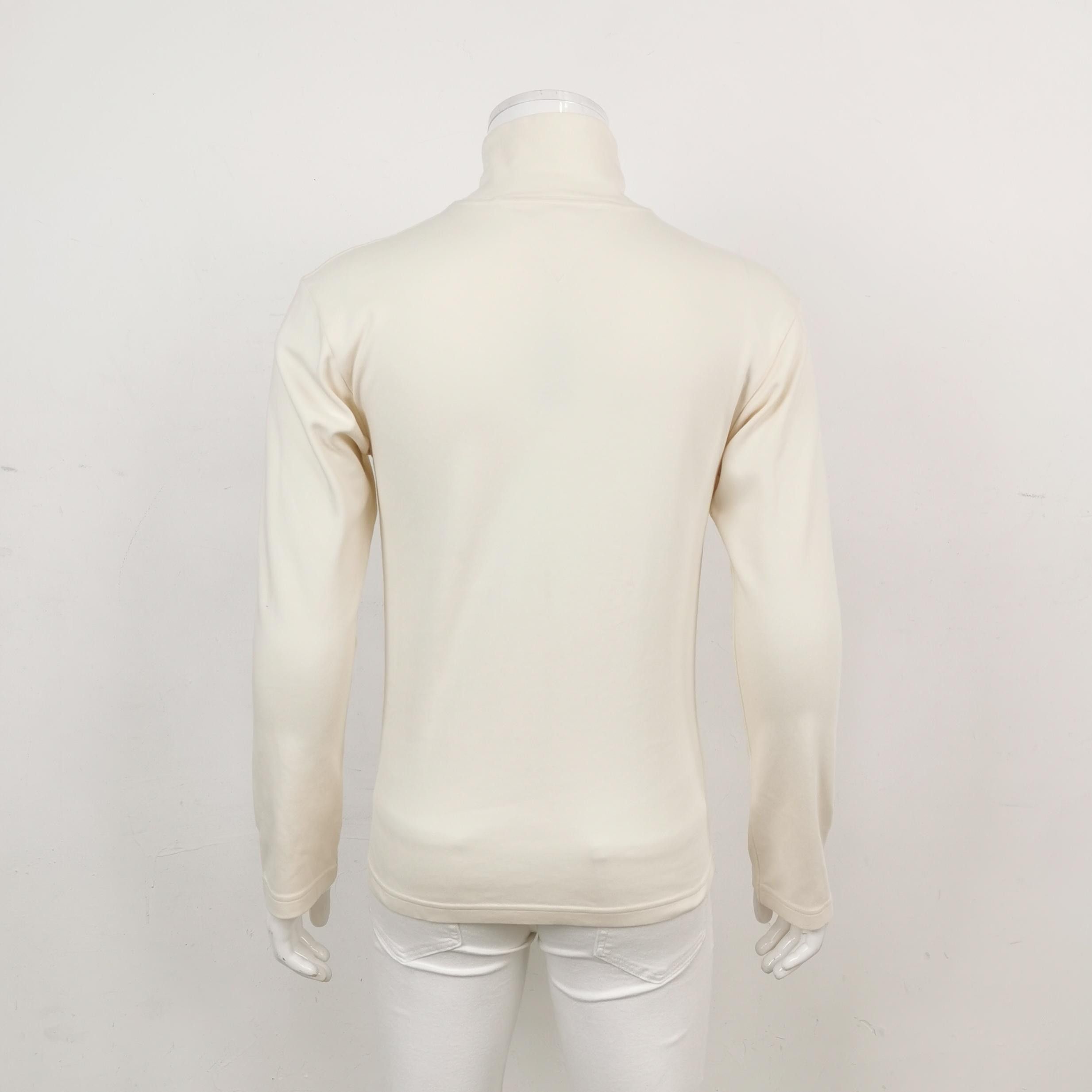 Bottega Veneta Bottega Veneta Beige High Neck T-Shirt Size S Size US S / EU 44-46 / 1 - 3 Thumbnail