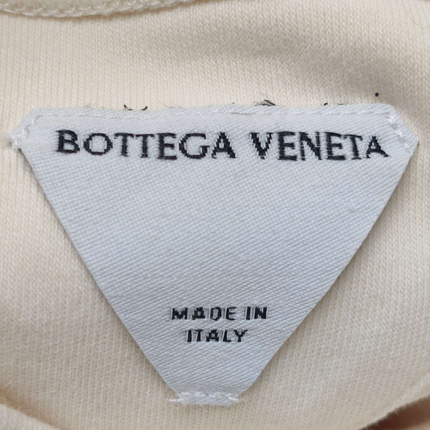 Bottega Veneta Bottega Veneta Beige High Neck T-Shirt Size S Size US S / EU 44-46 / 1 - 5 Thumbnail