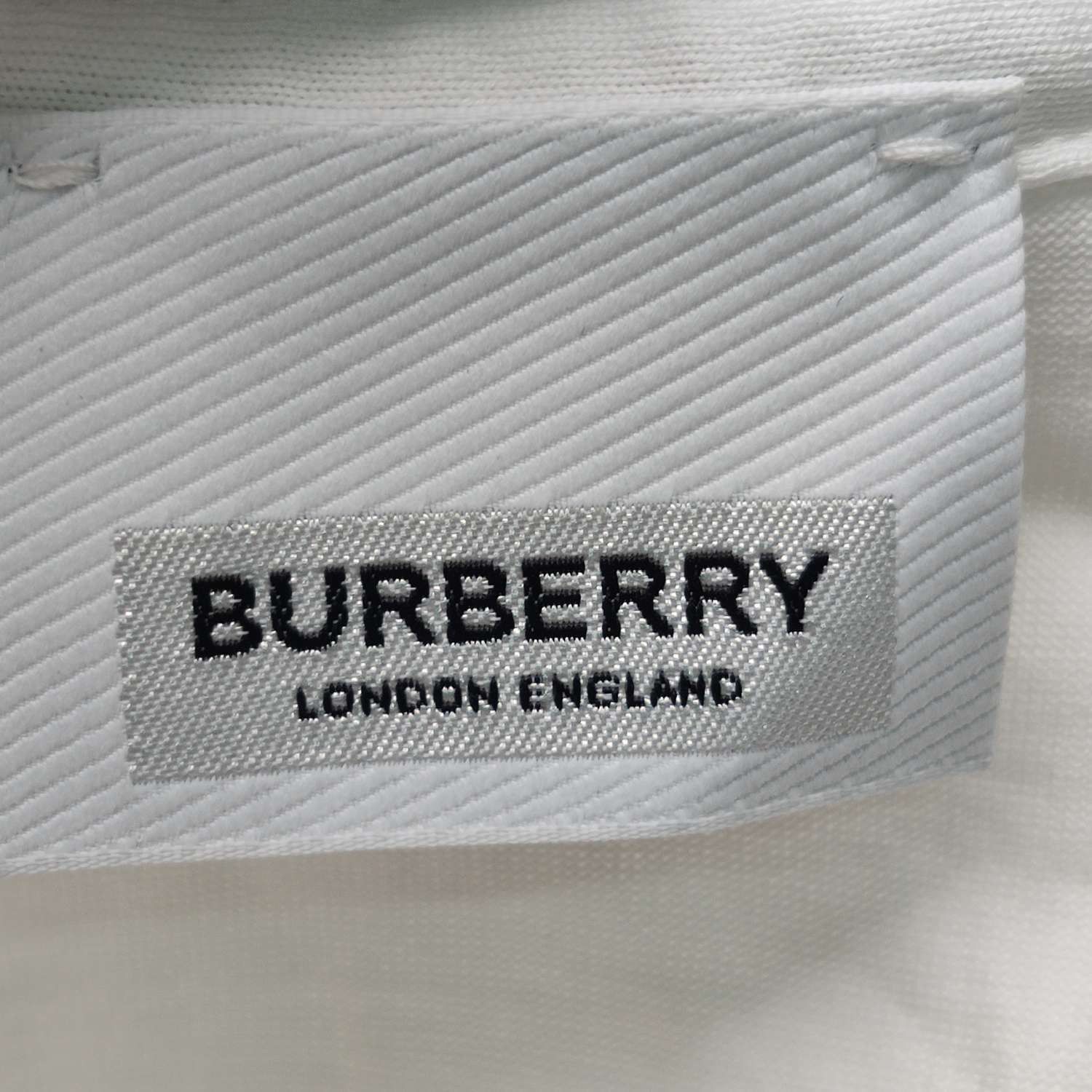 Burberry Burberry Collar Stripe Logo Long Sleeve T-Shirt M Size US M / EU 48-50 / 2 - 6 Thumbnail