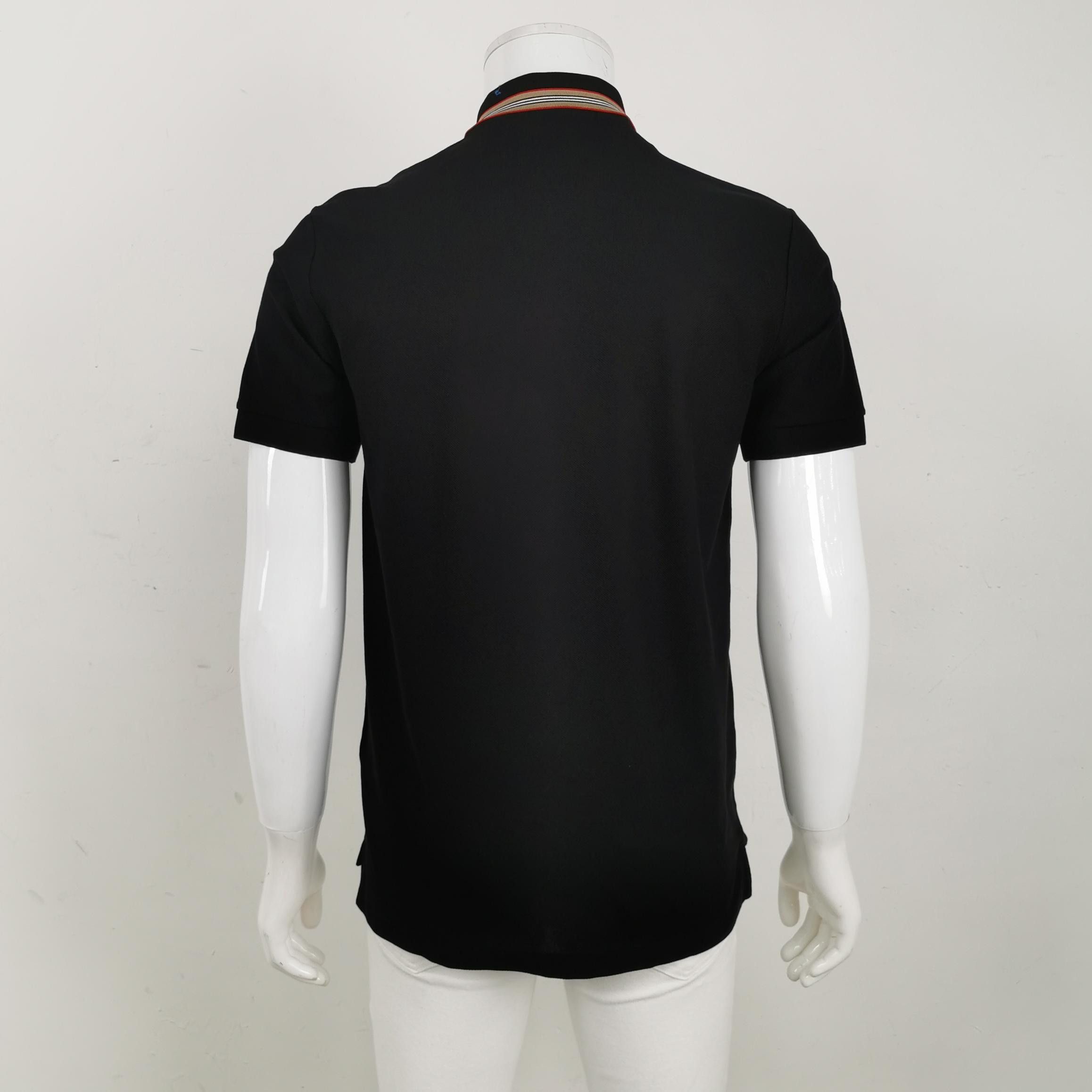 Burberry Burberry Icon Stripe Monogram Polo Shirt M Size US M / EU 48-50 / 2 - 3 Thumbnail