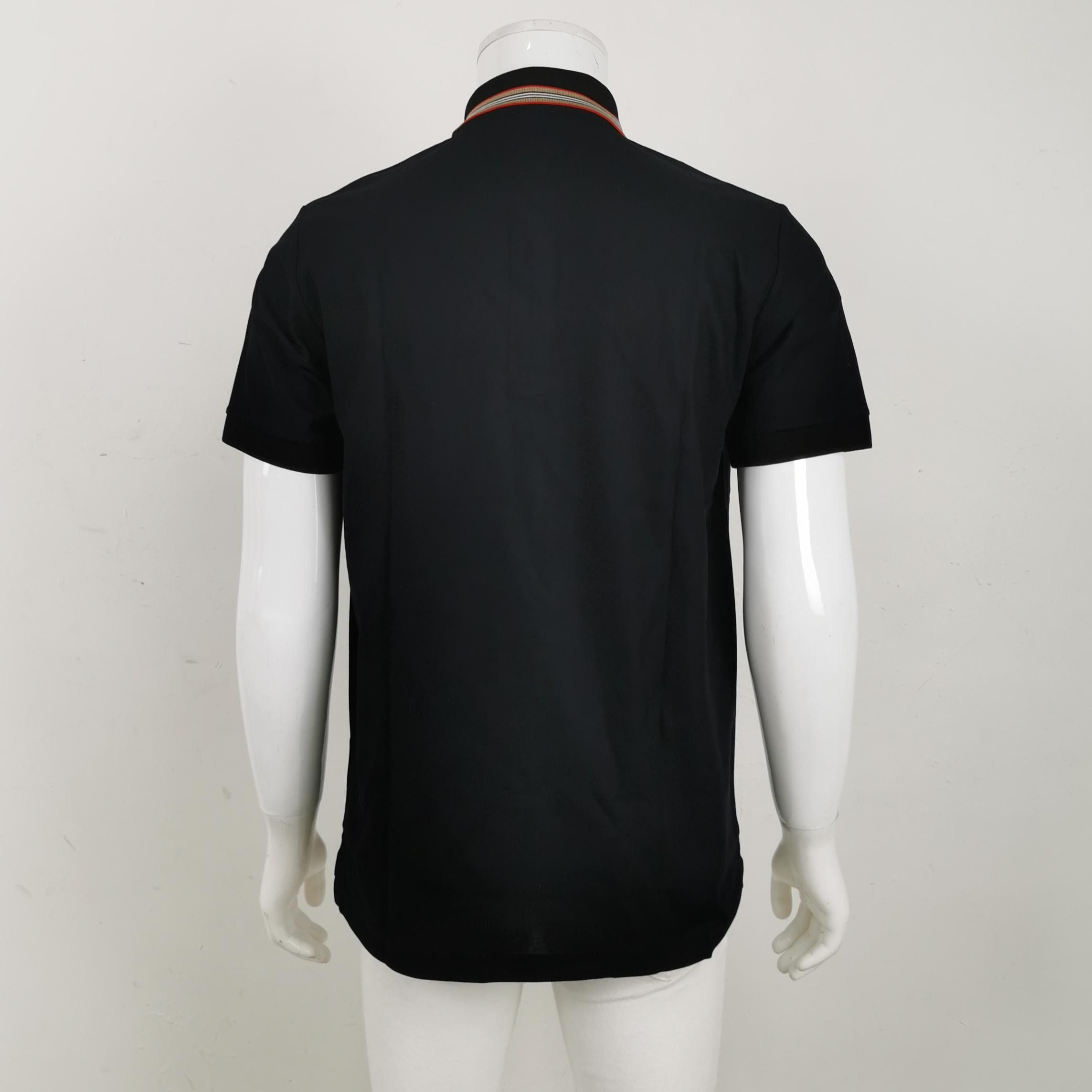 Burberry Burberry Stripe Collar TB Logo Polo Shirt L Size US L / EU 52-54 / 3 - 3 Thumbnail