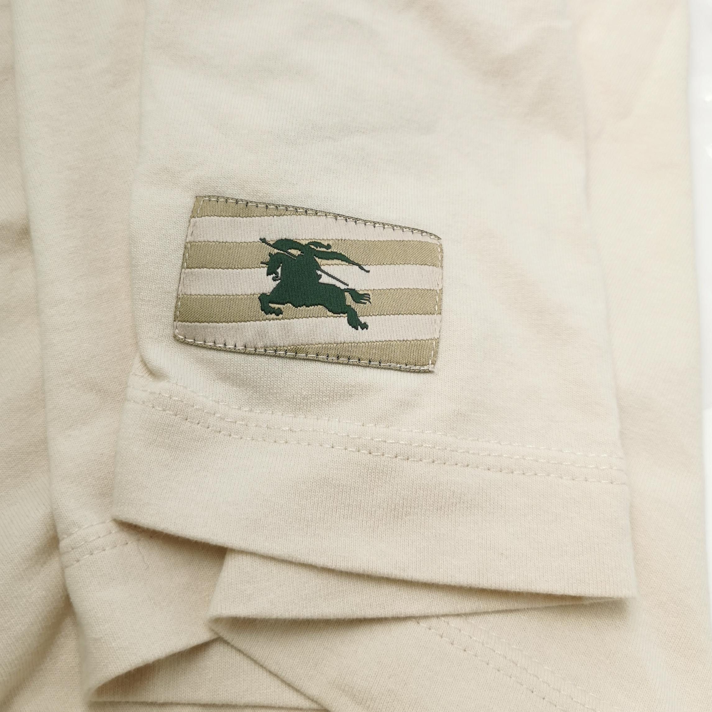 Burberry Burberry Equestrian Knight Patch T-Shirt M Size US M / EU 48-50 / 2 - 4 Thumbnail