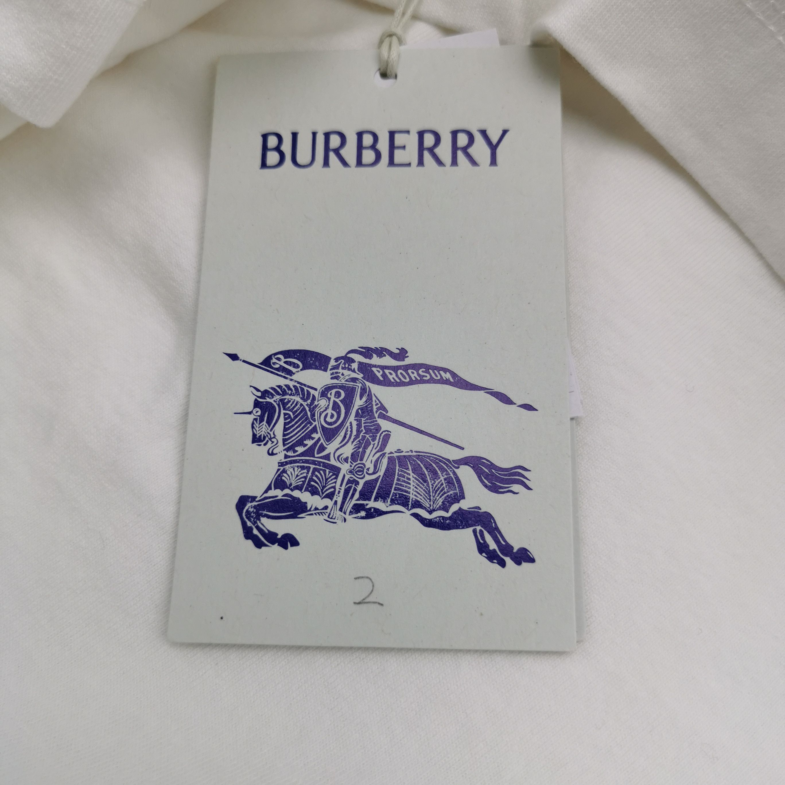 Burberry Burberry EKD Patch Cotton T-Shirt Size M Size US M / EU 48-50 / 2 - 10 Thumbnail