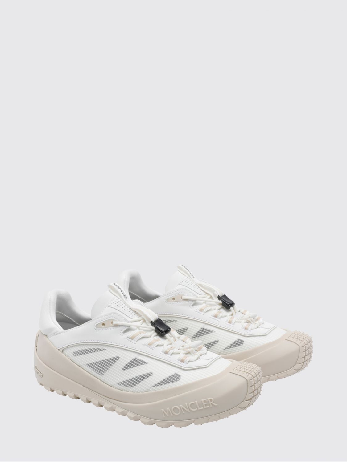 Moncler Moncler Sneakers Woman White Size US 6 / IT 36 - 2 Thumbnail