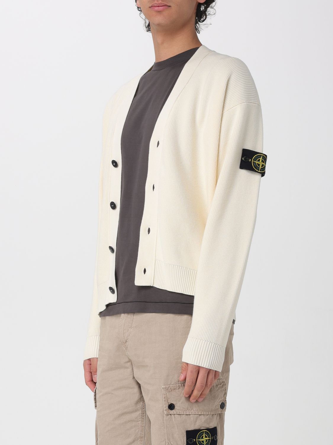 Stone Island Stone Island Sweater Men White Size US XL / EU 56 / 4 - 4 Thumbnail