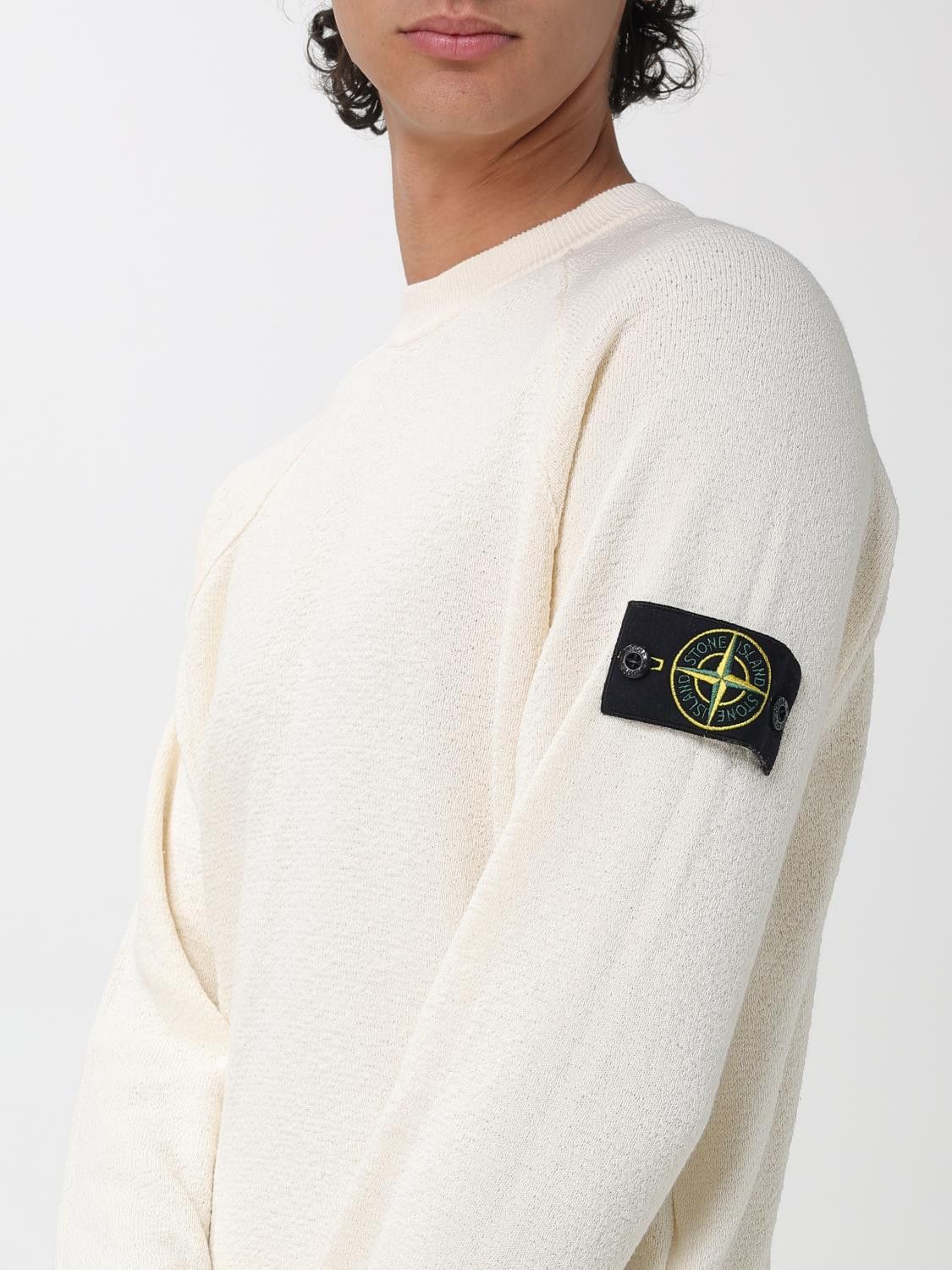 Stone Island Stone Island Sweater Men White Size US XL / EU 56 / 4 - 4 Thumbnail